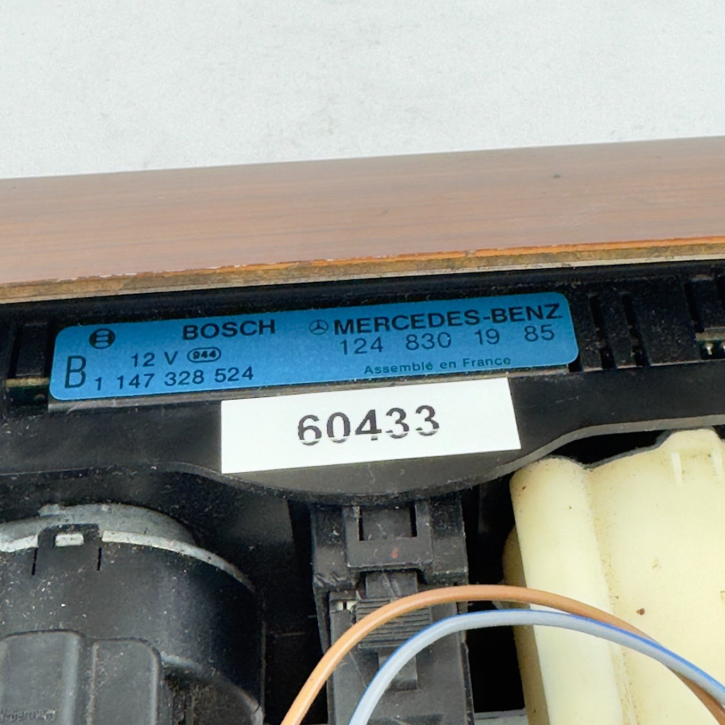 Mercedes W124 Klimabedienung Heizungsbedienung Mittelkonsole 12483019857