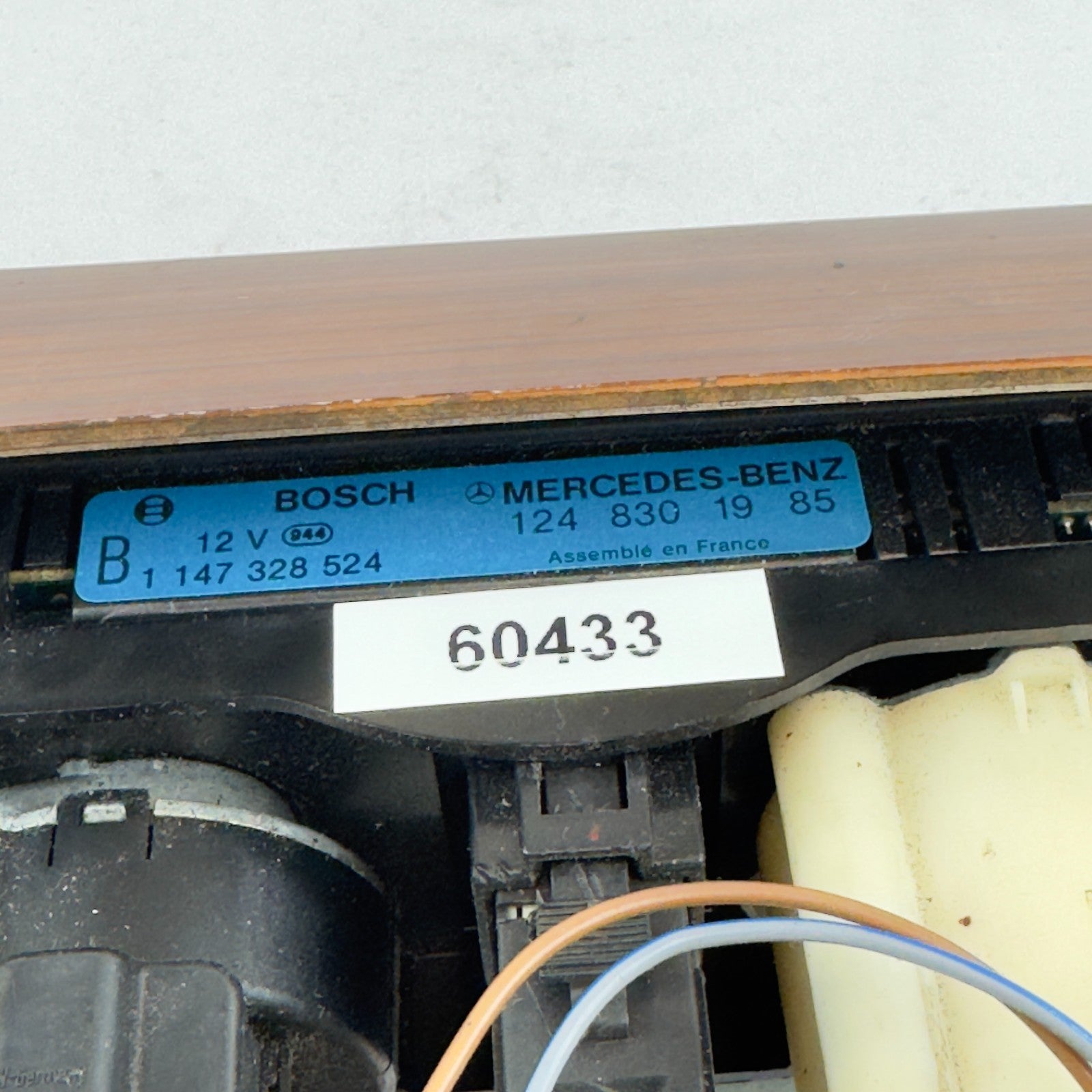 Mercedes W124 Klimabedienung Heizungsbedienung Mittelkonsole 12483019857