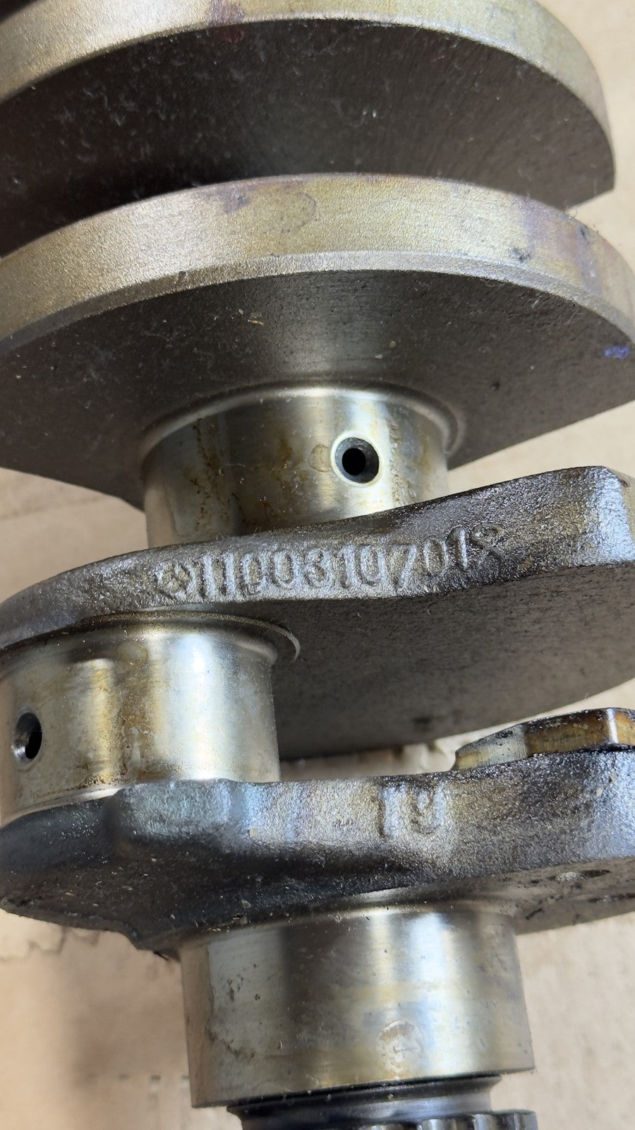 Mercedes-Benz M110 Kurbelwelle 280E 280SE 280SL 280 CE – Bild 2
