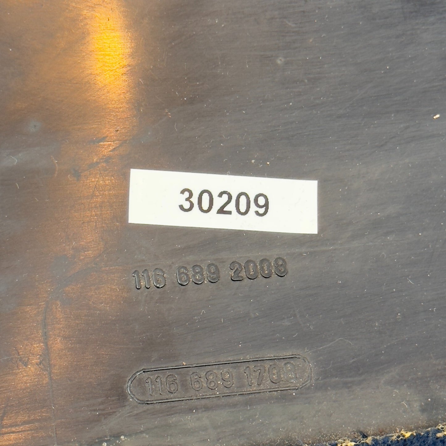 Fußraumabdeckung Verkleidung Fußabdeckung Mercedes Benz W116 A1166892008 – Bild 5