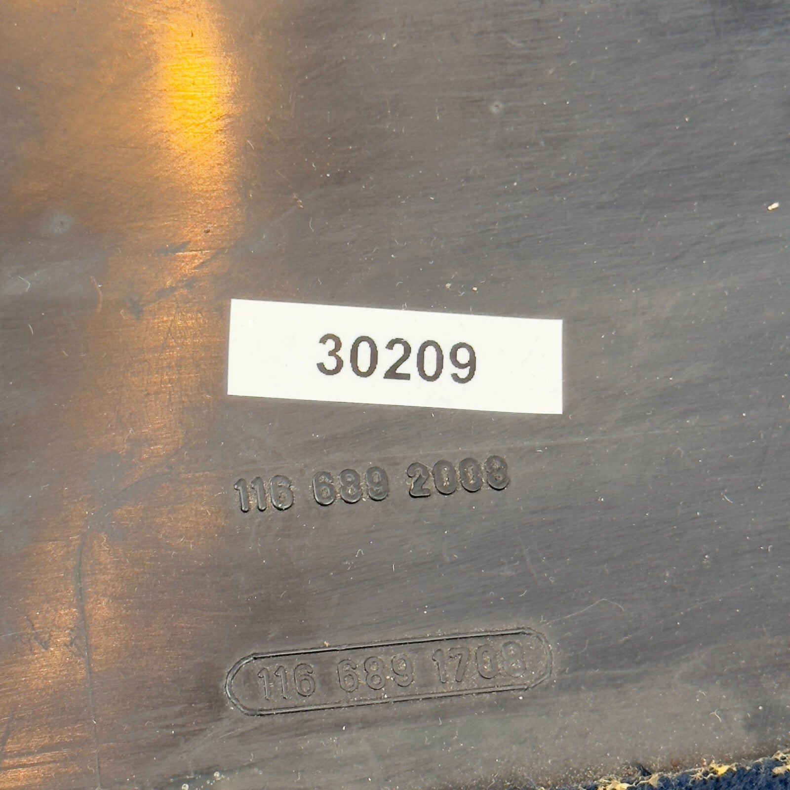 Fußraumabdeckung Verkleidung Fußabdeckung Mercedes Benz W116 A1166892008 – Bild 5