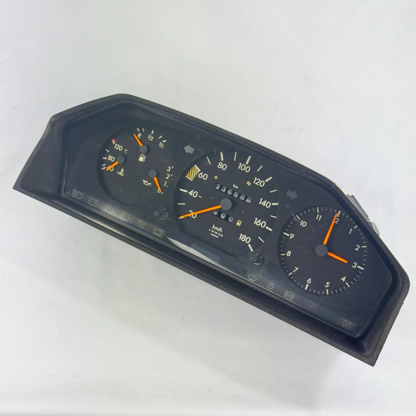 Mercedes W124 Tacho Kombiinstrument E200D 4 Gang 180kmh Diesel A12454260062
