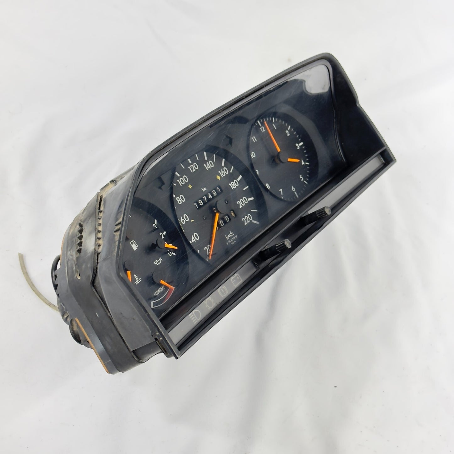 W201 220kmh Tacho Kombiinstrument für 2.0E 2.6E A2015420406 ECO Uhr Mercedes VDO – Bild 4
