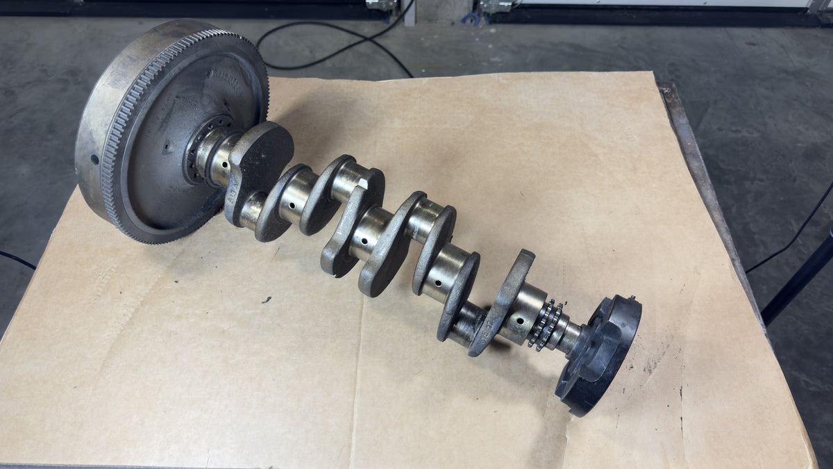Mercedes OM616 OM615 Kurbelwelle mit Schwungrad 240D – Bild 1