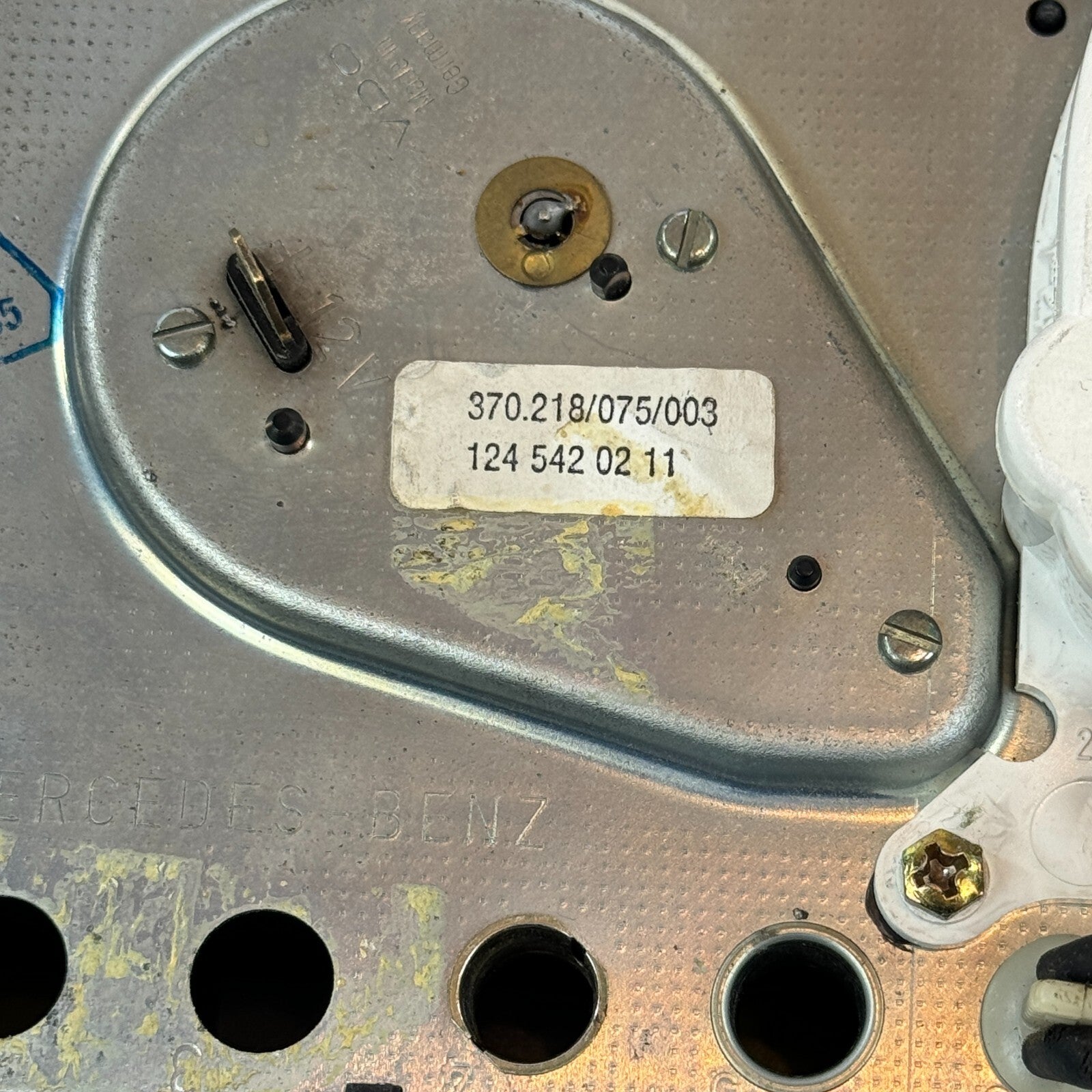 Mercedes Tacho W124 300D 250DT 220kmh ABS ASD Diesel Kombiinstrument A1245427466 – Bild 9