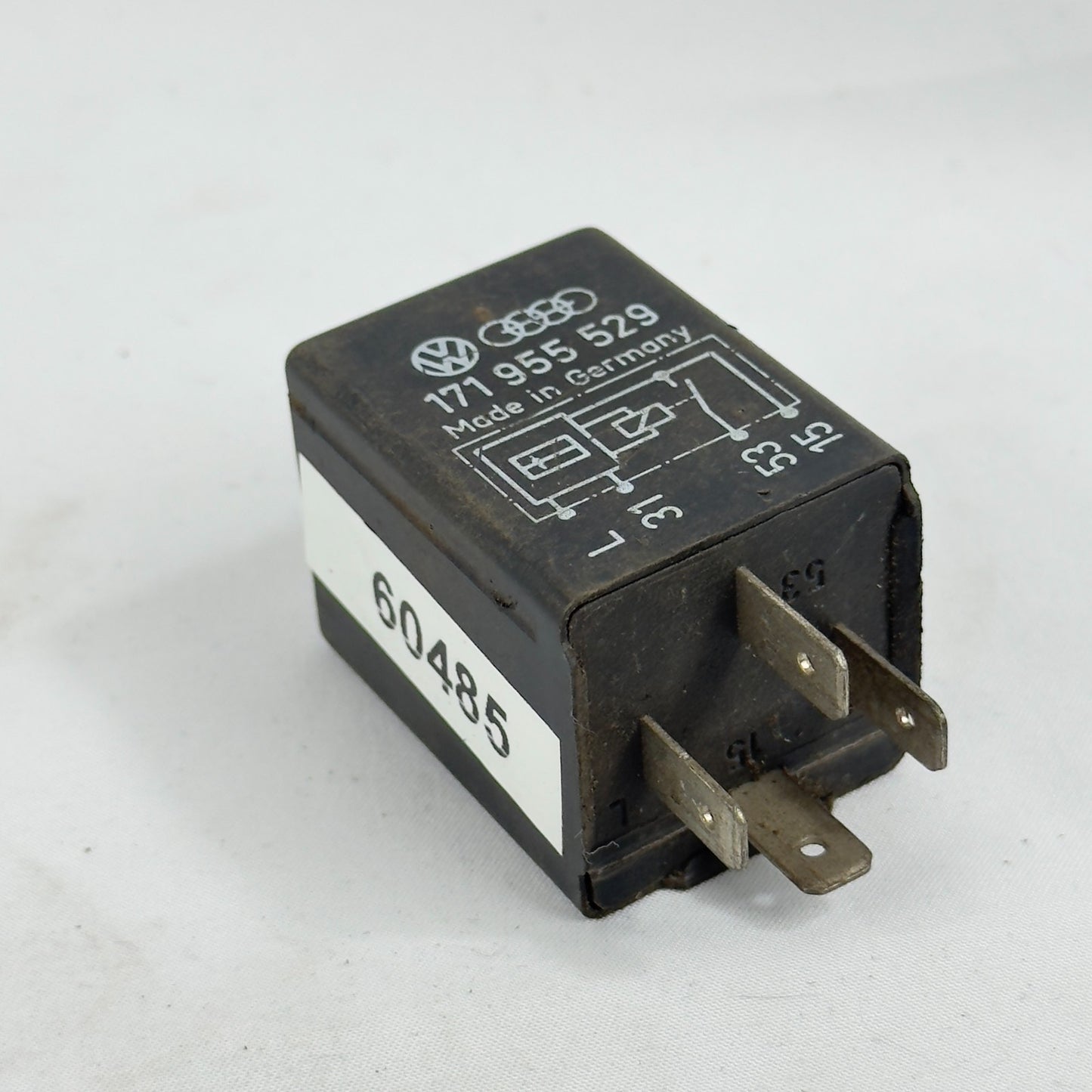 VW Relais 20 Wischer Relais 171955529 Audi Seat Volkswagen Skoda Original1