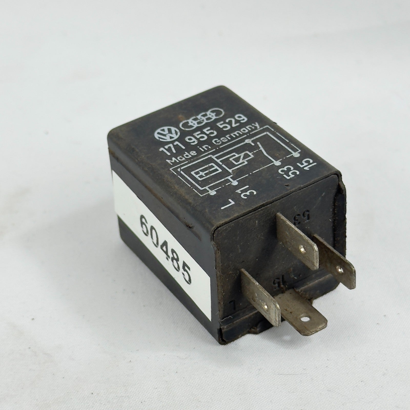VW Relais 20 Wischer Relais 171955529 Audi Seat Volkswagen Skoda Original1