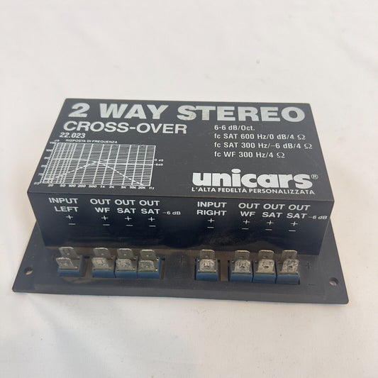 Unicars 2 Way Stereo Frequenzweiche Cross-Over 3 Way Stereo HIFI Audio