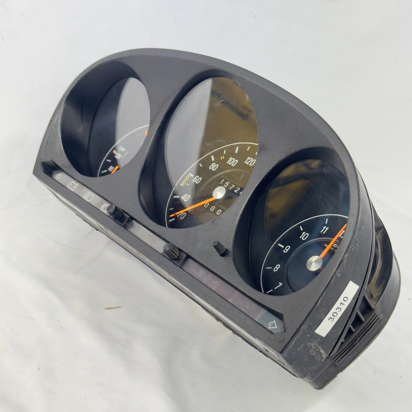 Mercedes W116 W107 Tacho Kombiinstrument Uhr Tankanzeige 240kmh VDO 11654205012