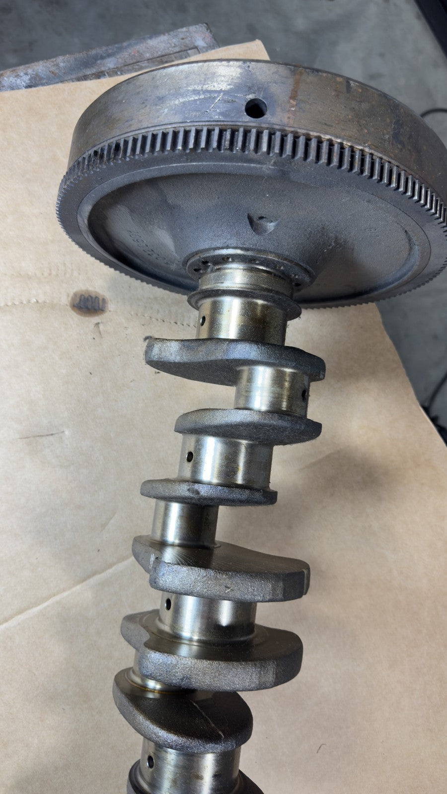 Mercedes OM616 OM615 Kurbelwelle mit Schwungrad 240D – Bild 8