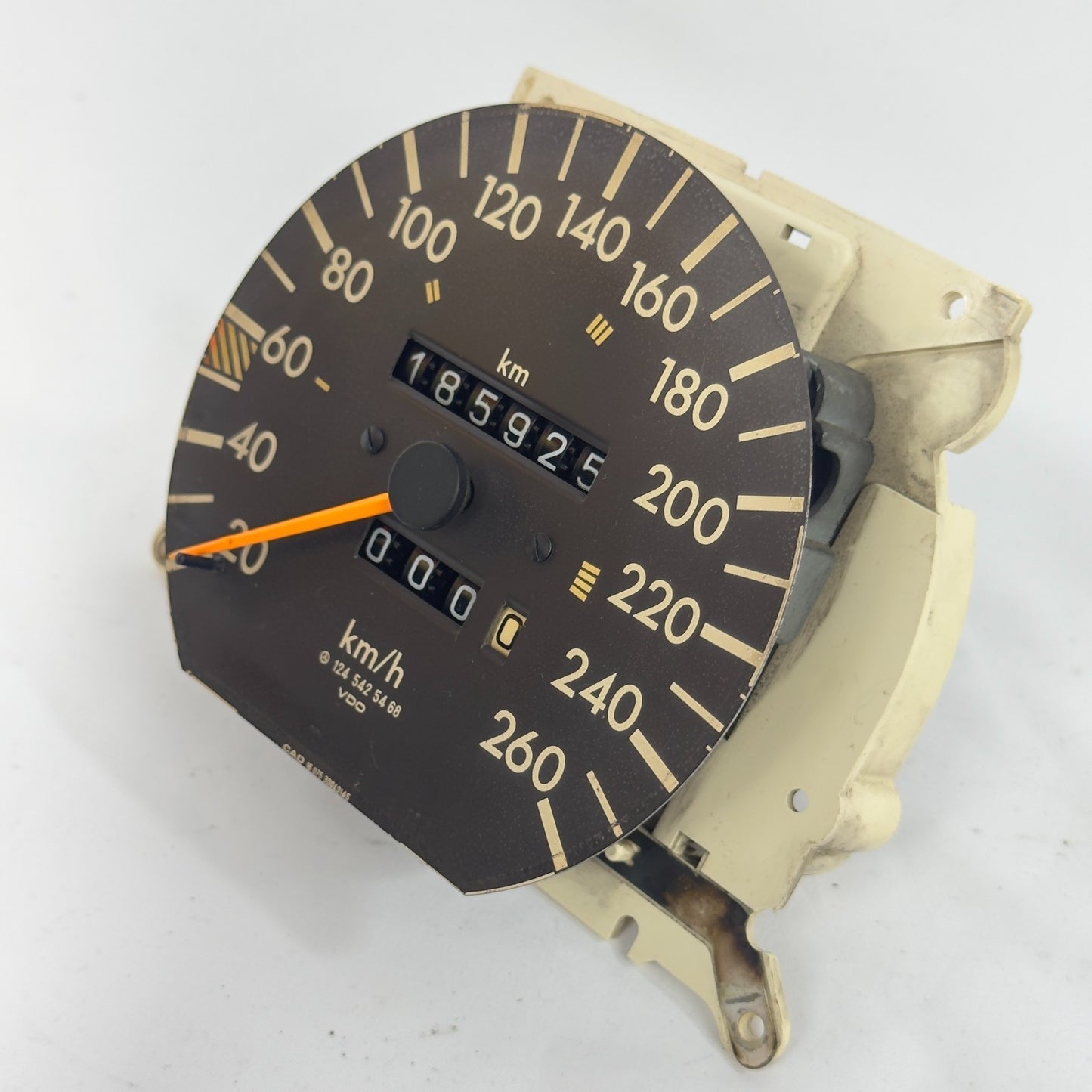 Mercedes Tacho W124 300E 24 CE24 TE24 Cabrio 24V 260kmh Tachometer A12454254681