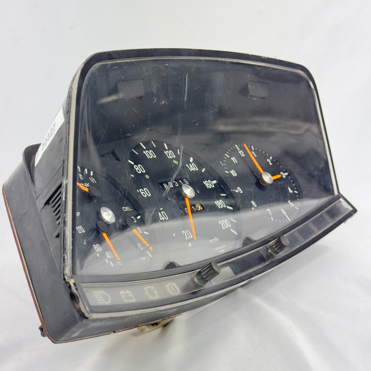 Mercedes W123 Tacho Kombiinstrument Uhr 200kmh VDO 1235425001 S123 T1233