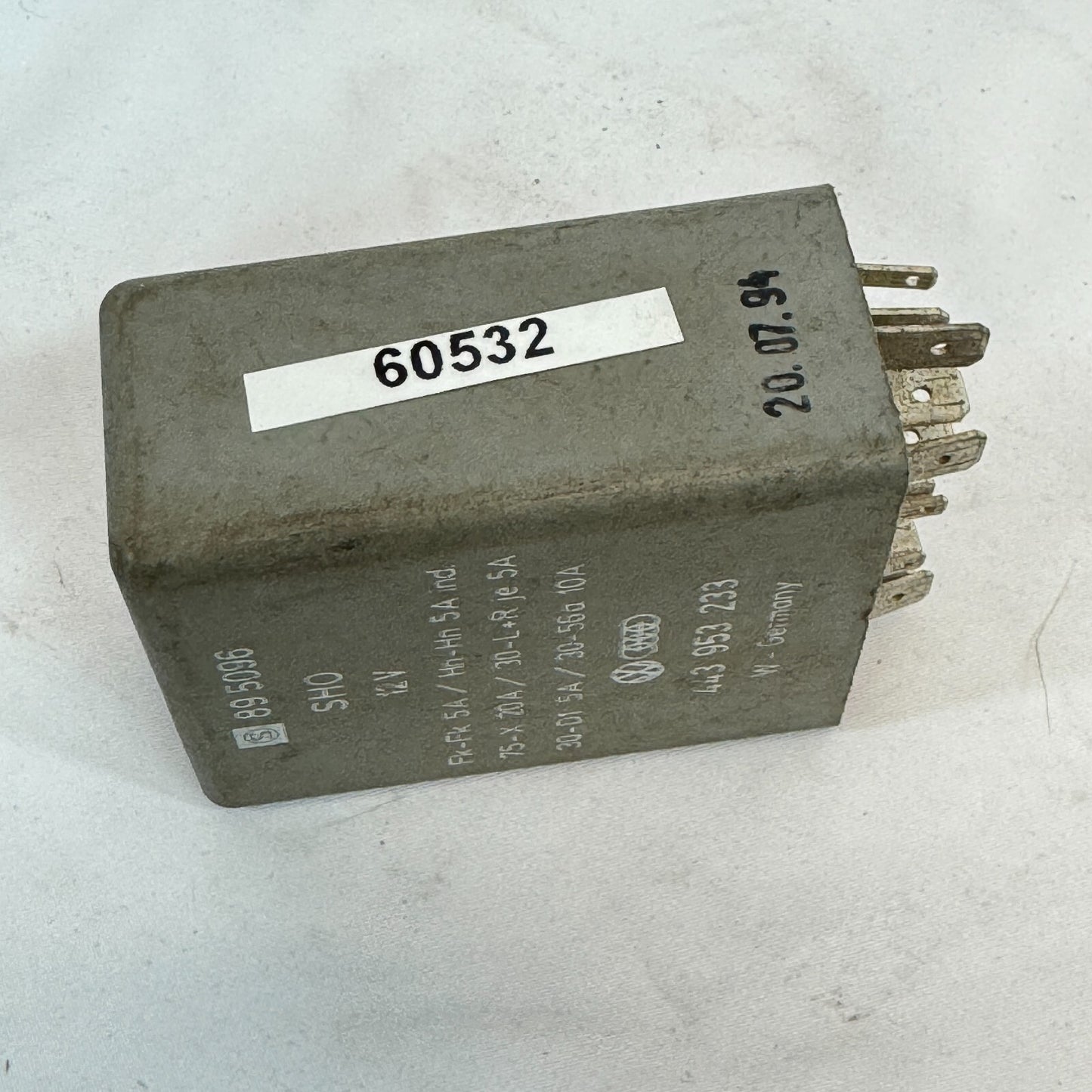 VW Relais 73 Arbeitsrelais 443953233 Alarm Audi Seat Volkswagen – Bild 5