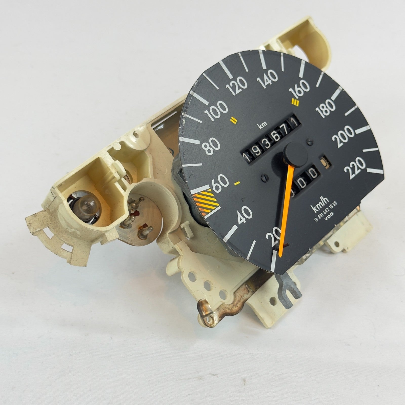 Mercedes W201 Tacho Tachometer Kombiinstrument E 2.0 2.3 2.6 Benzin 20154216062