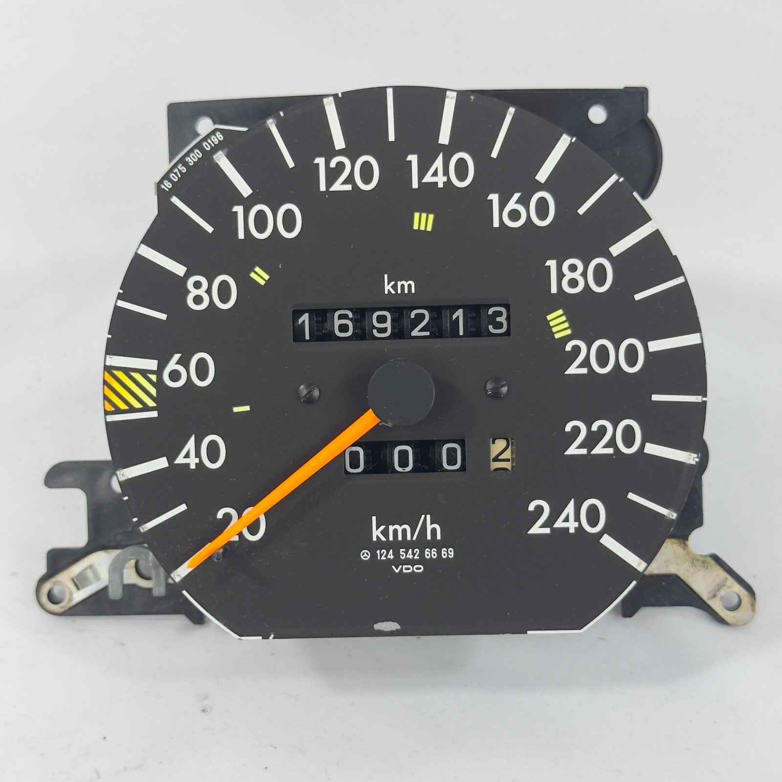 Mercedes W124 Tacho Tachometer 200TE 220TE 240kmh Benzin A1245426669 4Zyl0