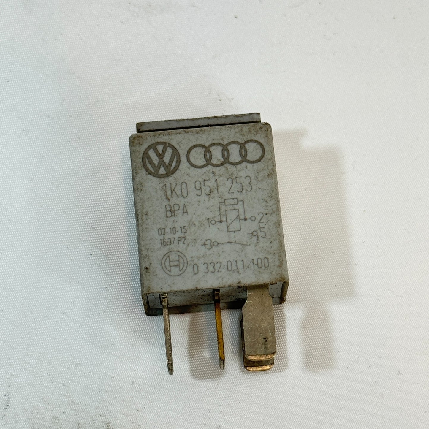 VW Relais 449 Arbeitsrelais Mehrzweckrelais 1K0951253 Audi Seat Volkswagen Skoda – Bild 5
