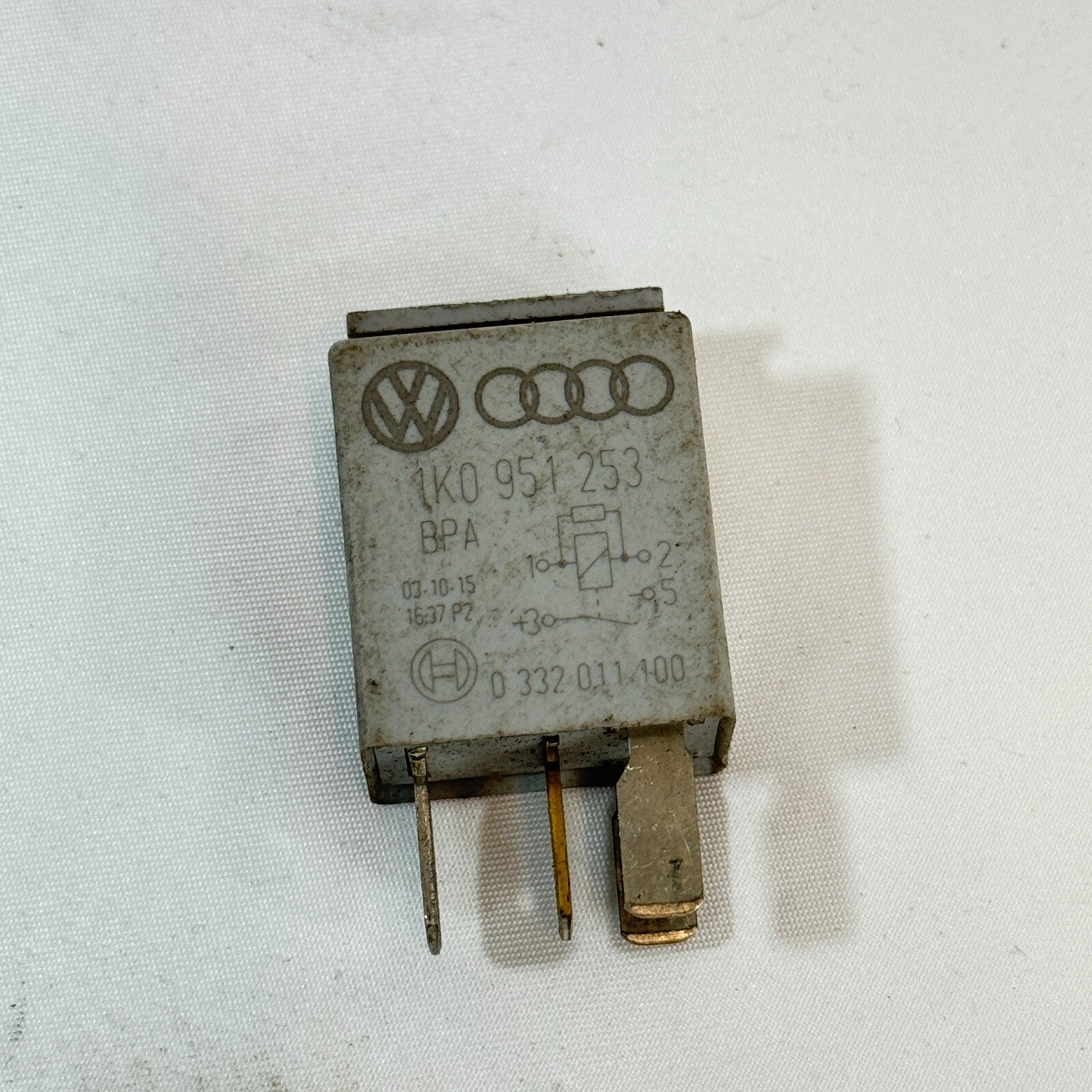 VW Relais 449 Arbeitsrelais Mehrzweckrelais 1K0951253 Audi Seat Volkswagen Skoda – Bild 5