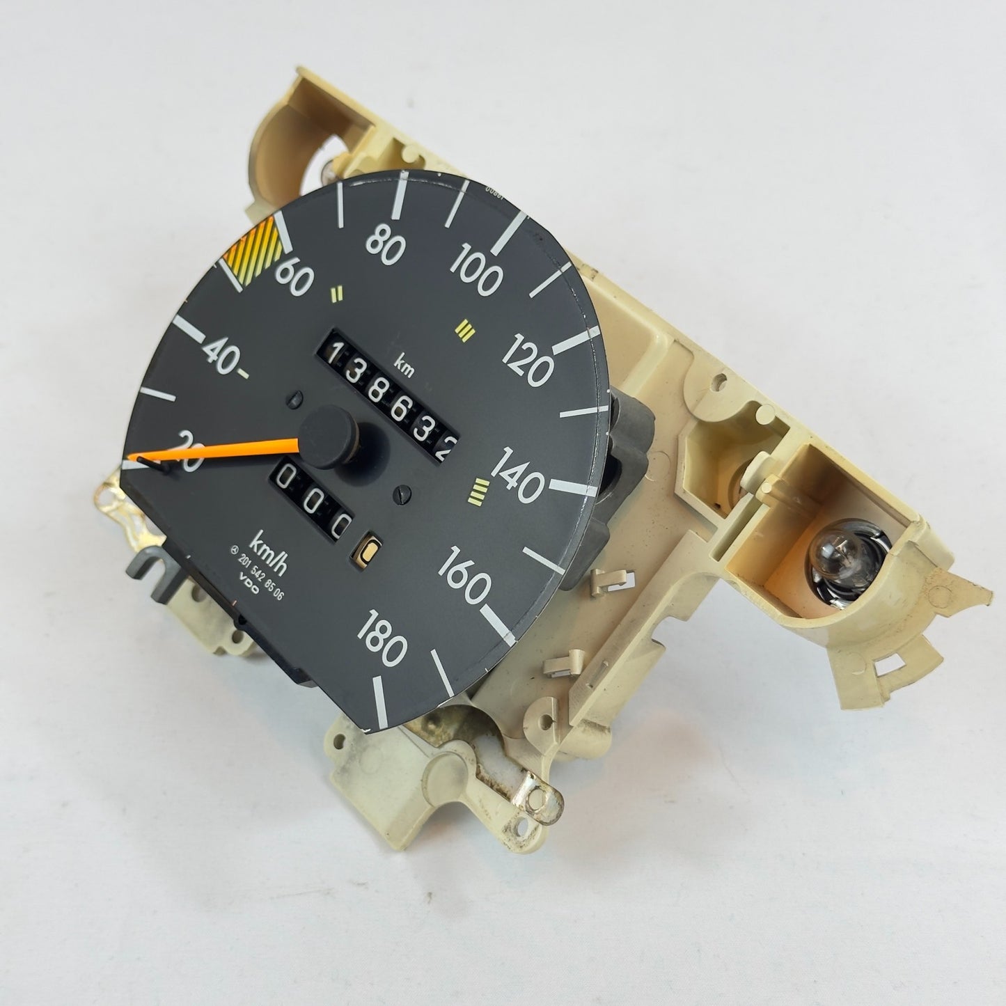 Mercedes W201 Tacho Tachometer 190 2.0D Diesel 5 Gang 180kmh 20154285061