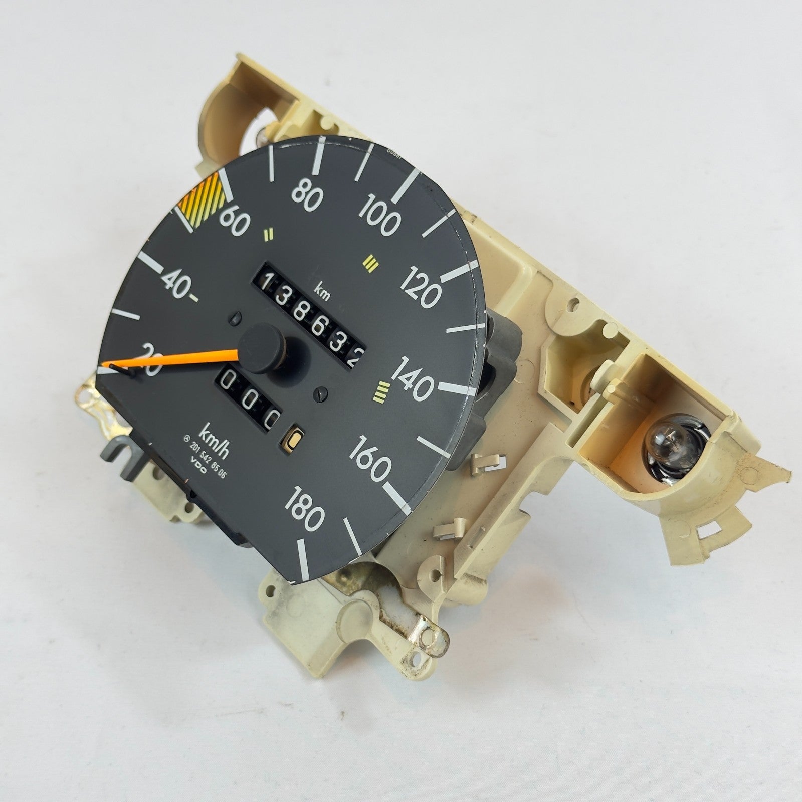 Mercedes W201 Tacho Tachometer 190 2.0D Diesel 5 Gang 180kmh 20154285061
