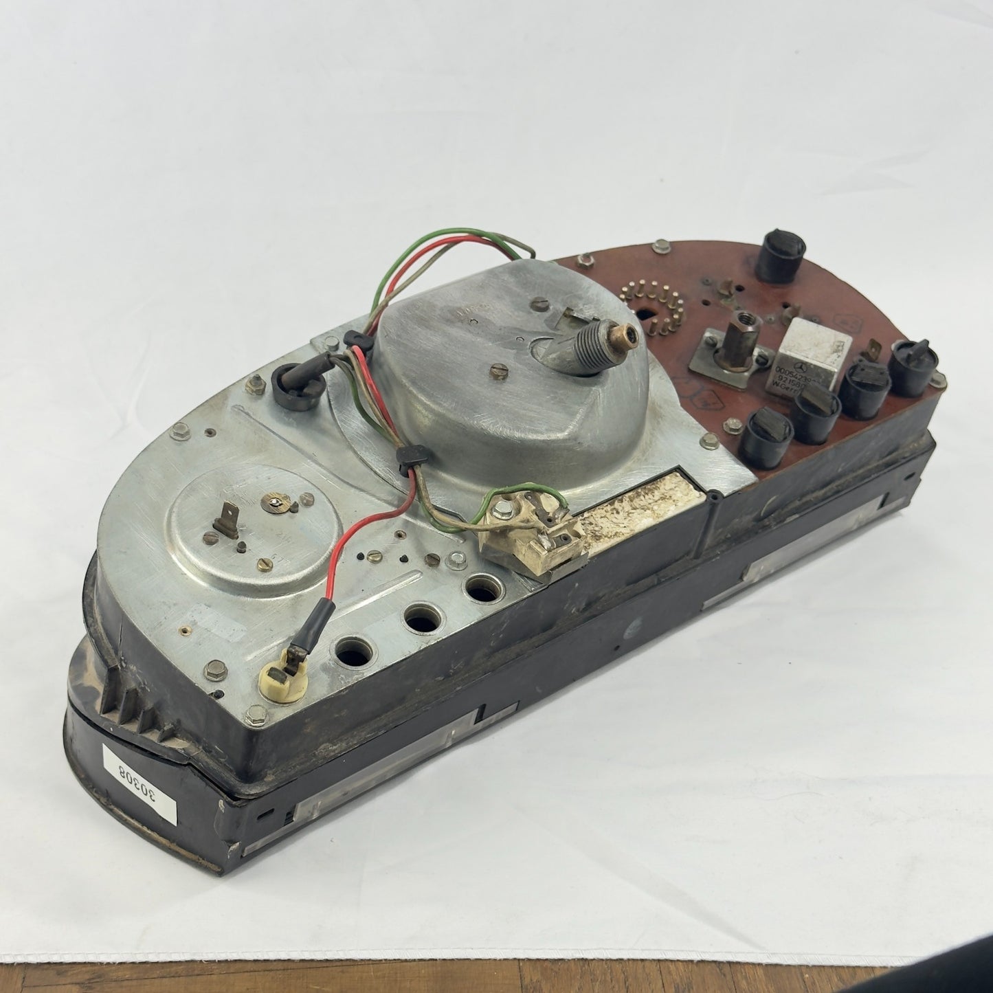 Mercedes W116 W107 Tacho Kombiinstrument Uhr Tankanzeige 240kmh VDO 10754207017