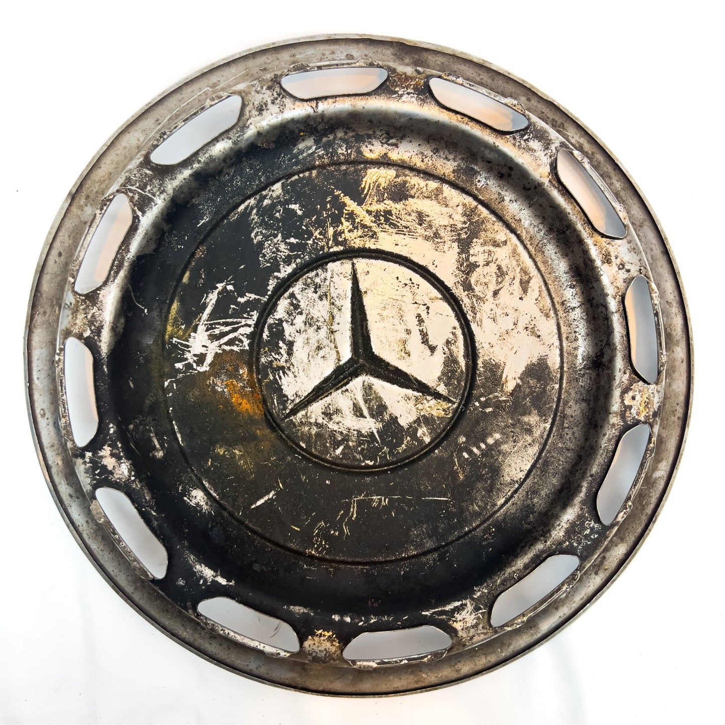 Mercedes Benz 14 Zoll Raddeckel Radkappe Zierblende Chrom Classic A1154010324 – Bild 5