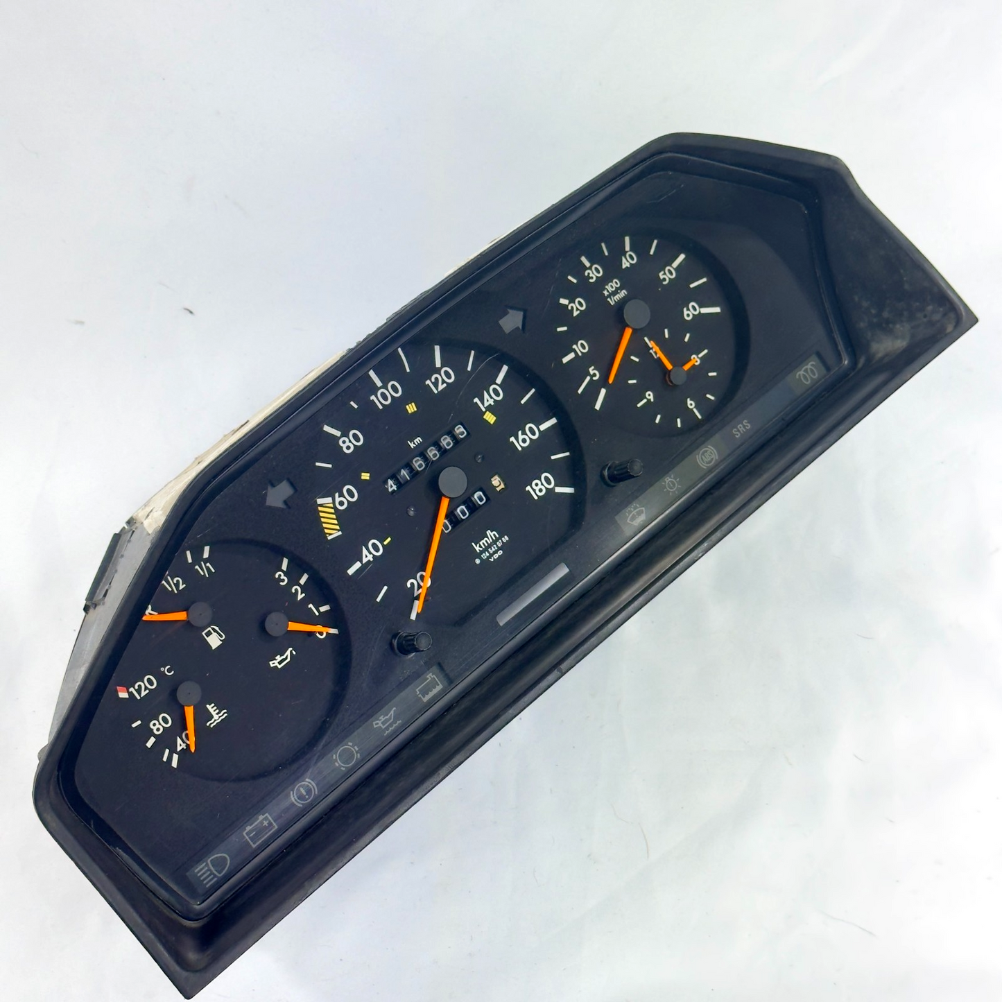 Mercedes W124 200D 200TD Tacho Kombiinstrument 180kmh Diesel A12454207663