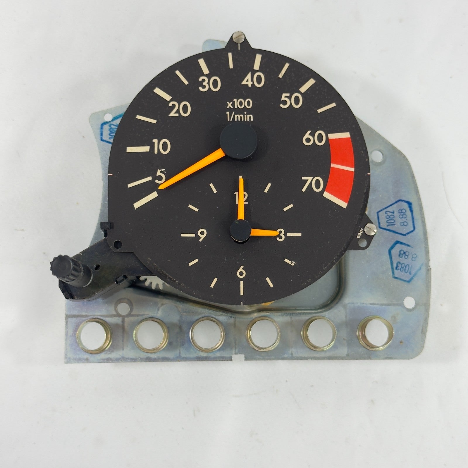 Mercedes W124 Drehzahlmesser 6Zyl Uhr Tacho Benzin DZM A12454201162