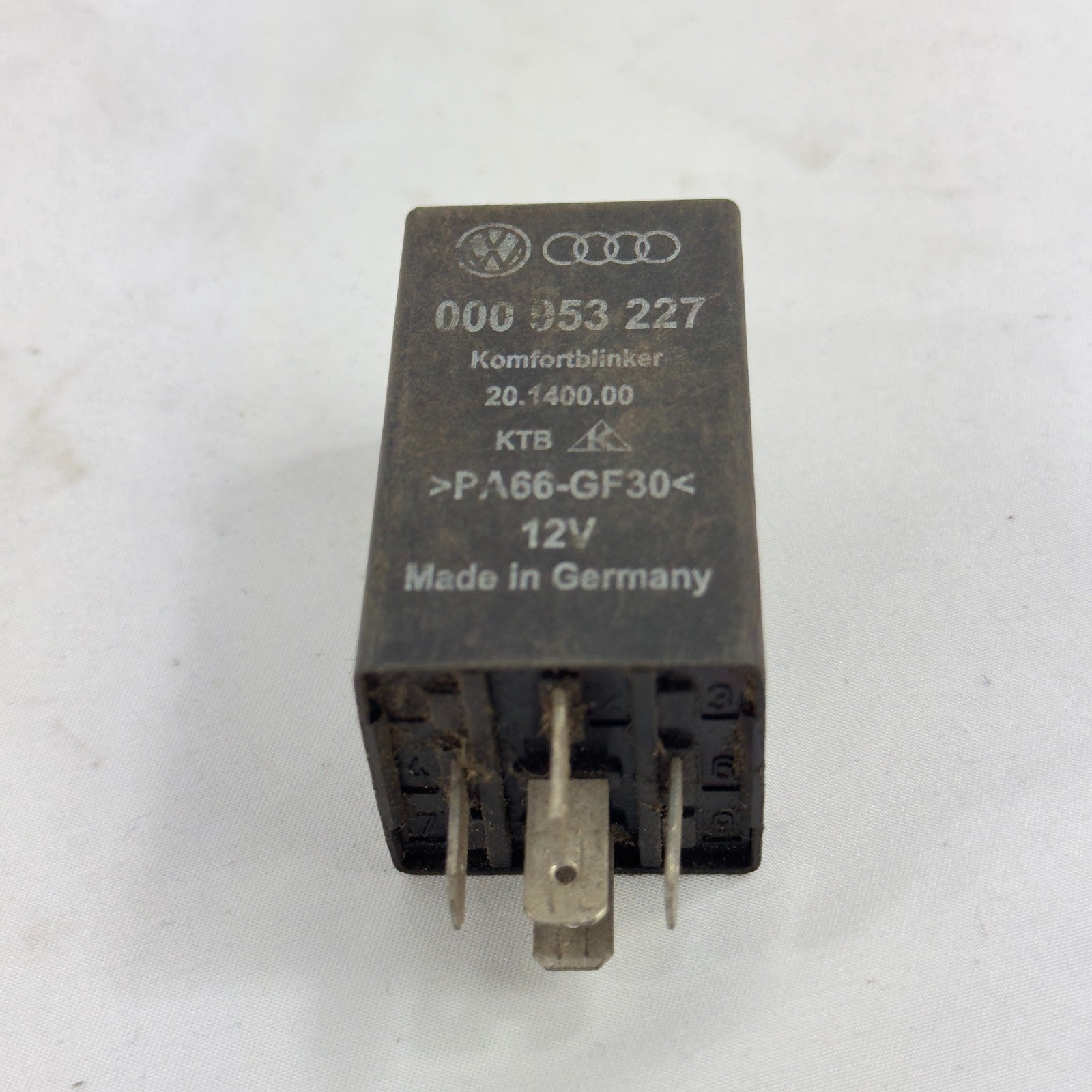 VW Relais 3 Komfortblinker 000053227 Audi Seat Volkswagen Skoda Original3