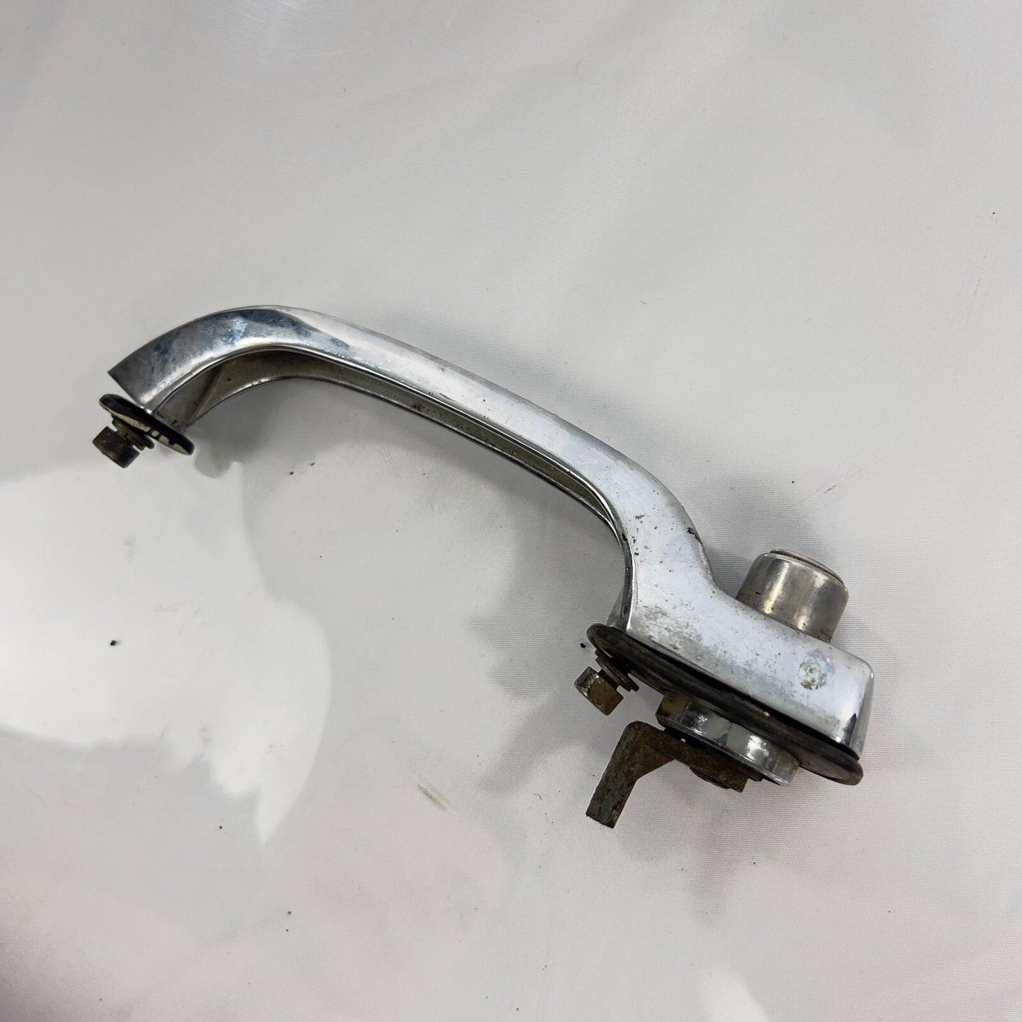 Volkswagen VW Transporter I T1 Türgriff Tuergriff Außen Vorne Chrom 211837205 – Bild 3