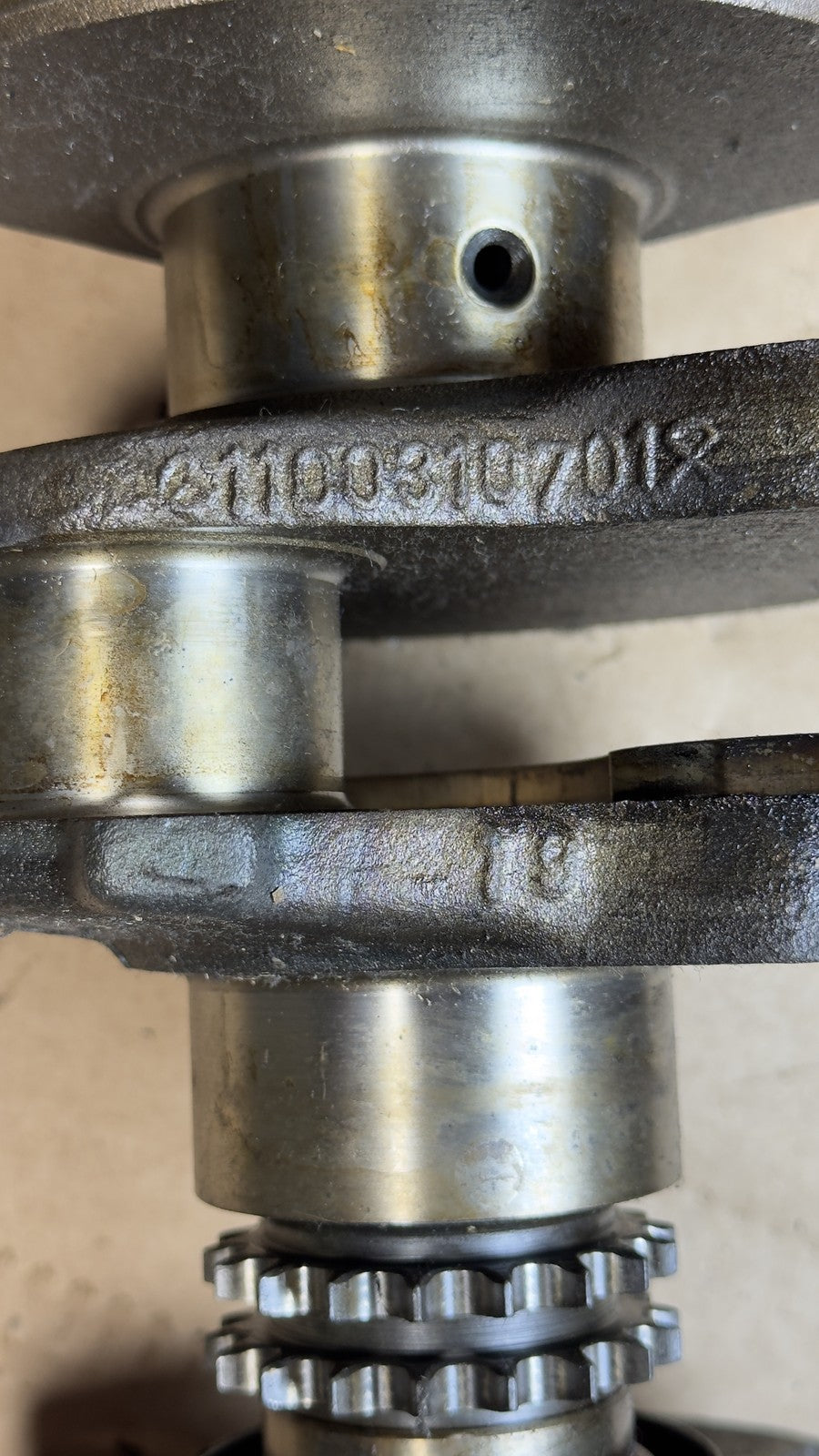 Mercedes-Benz M110 Kurbelwelle 280E 280SE 280SL 280 CE – Bild 11