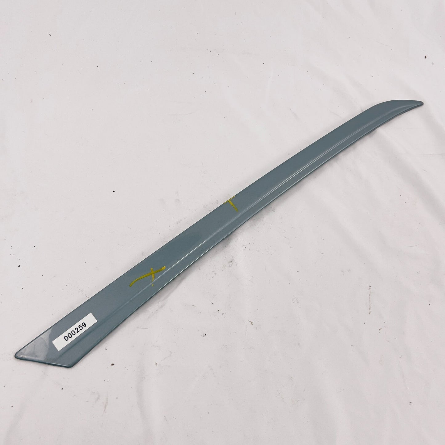 Mercedes Benz ASäule Fahrerseite Zierleiste Leiste Blau W116 A1166980130 – Bild 9