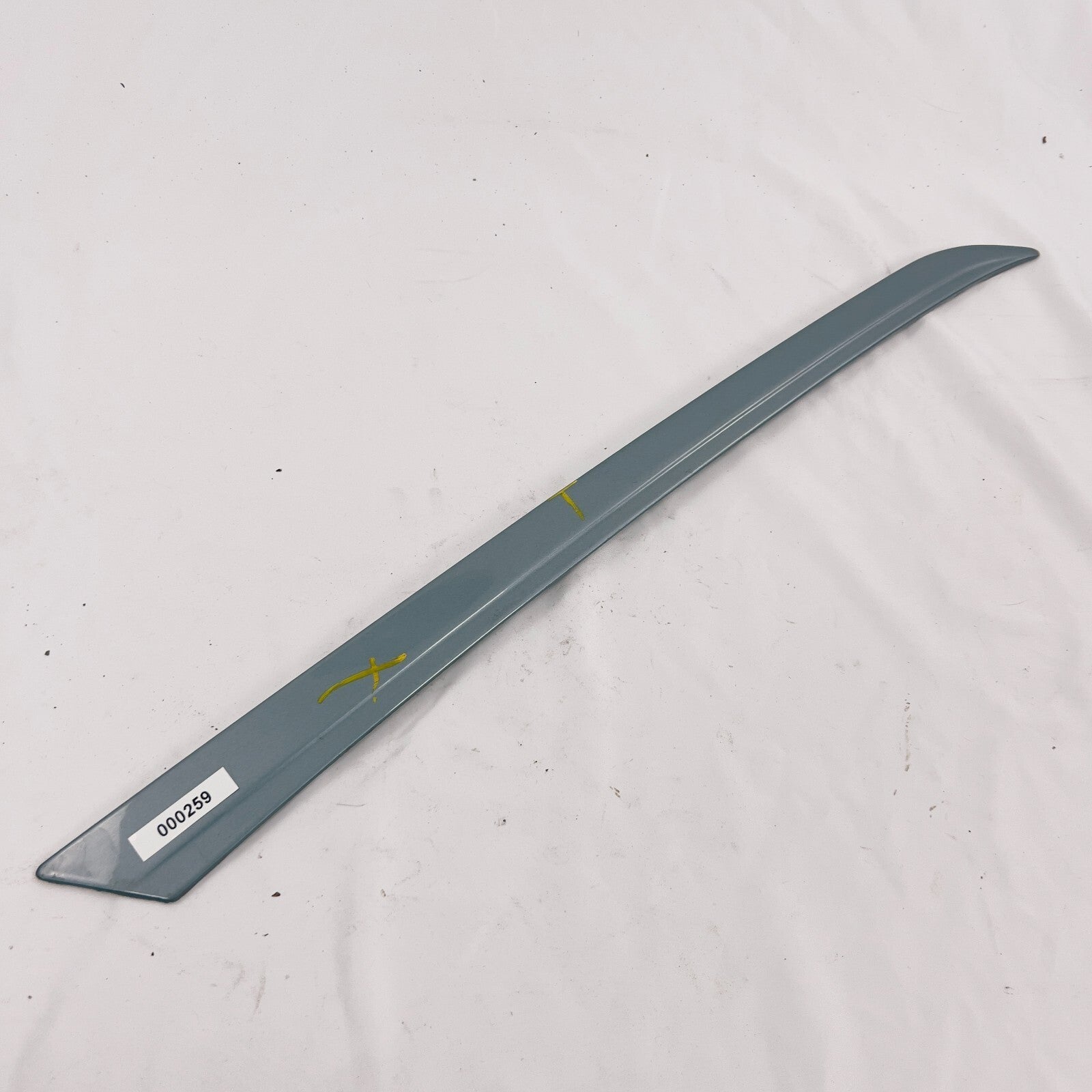 Mercedes Benz ASäule Fahrerseite Zierleiste Leiste Blau W116 A1166980130 – Bild 9