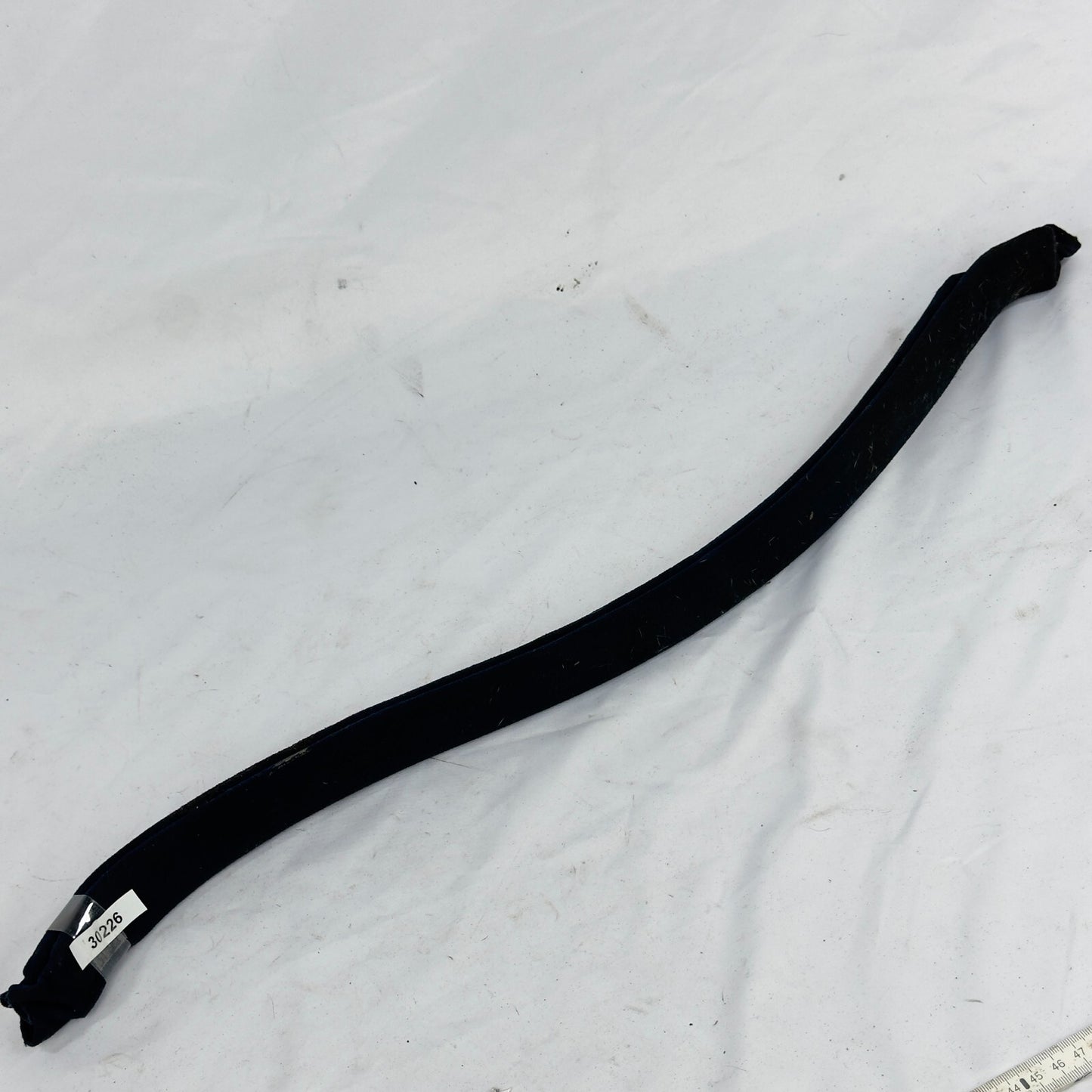 Mercedes Benz W116 Innen Verkleidung Einstieg Gummi Blau ca 65cm Links – Bild 1
