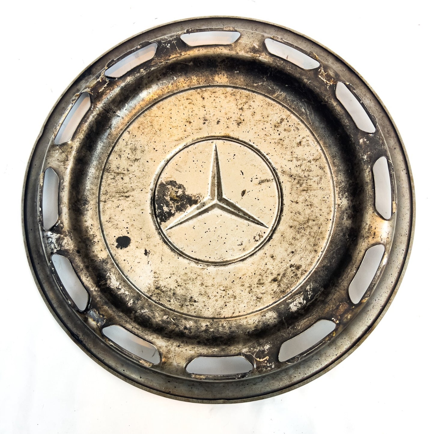 Mercedes Benz 14 Zoll Raddeckel Radkappe Zierblende Chrom Classic A1154010324 – Bild 5
