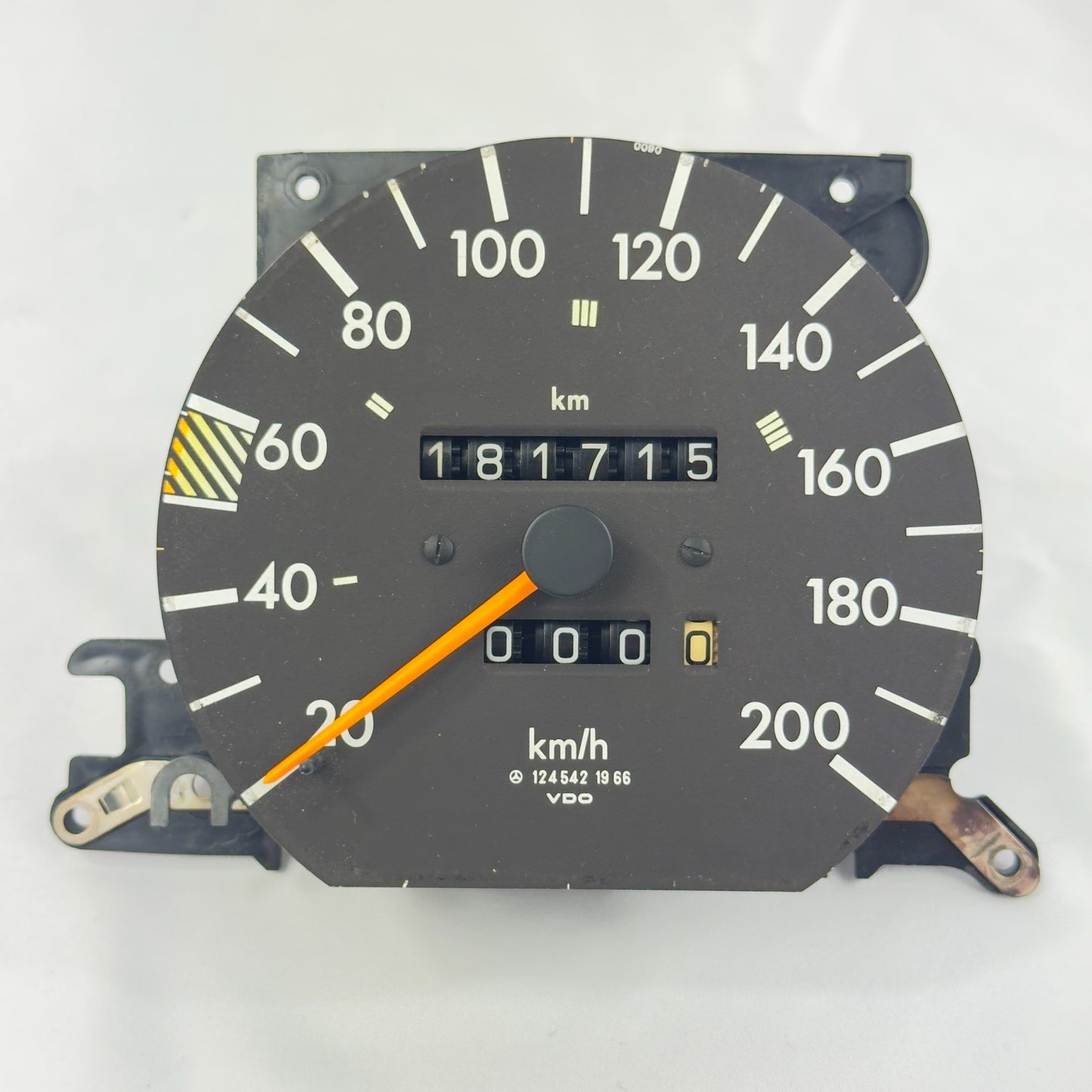 Mercedes W124 Tacho Tachometer Diesel E 250D 300TD 200kmh Diesel 12454219660
