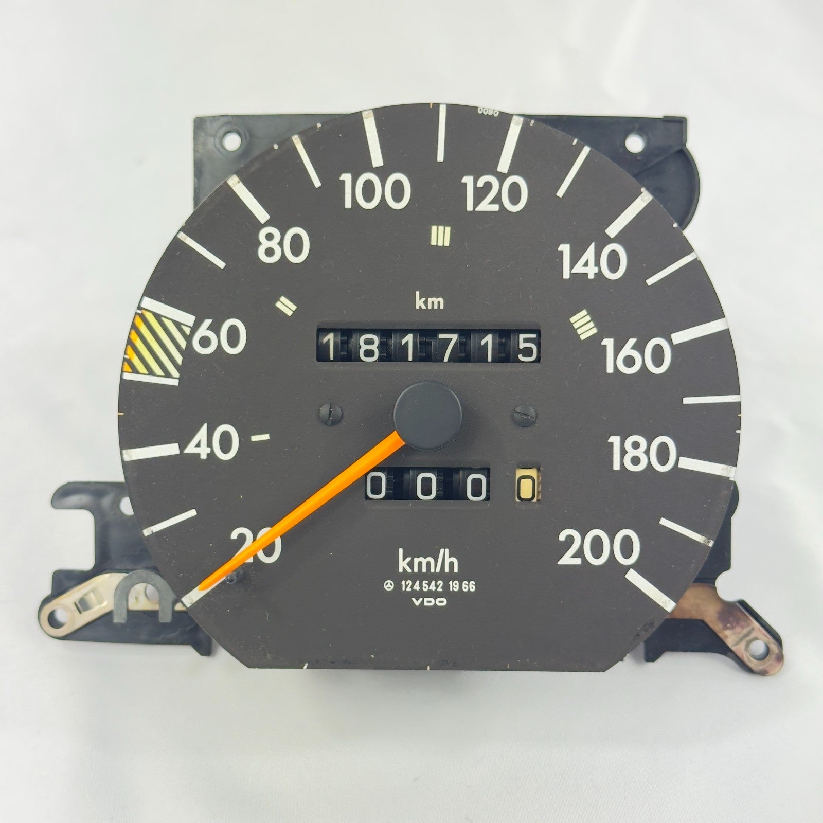 Mercedes W124 Tacho Tachometer Diesel E 250D 300TD 200kmh Diesel 12454219660