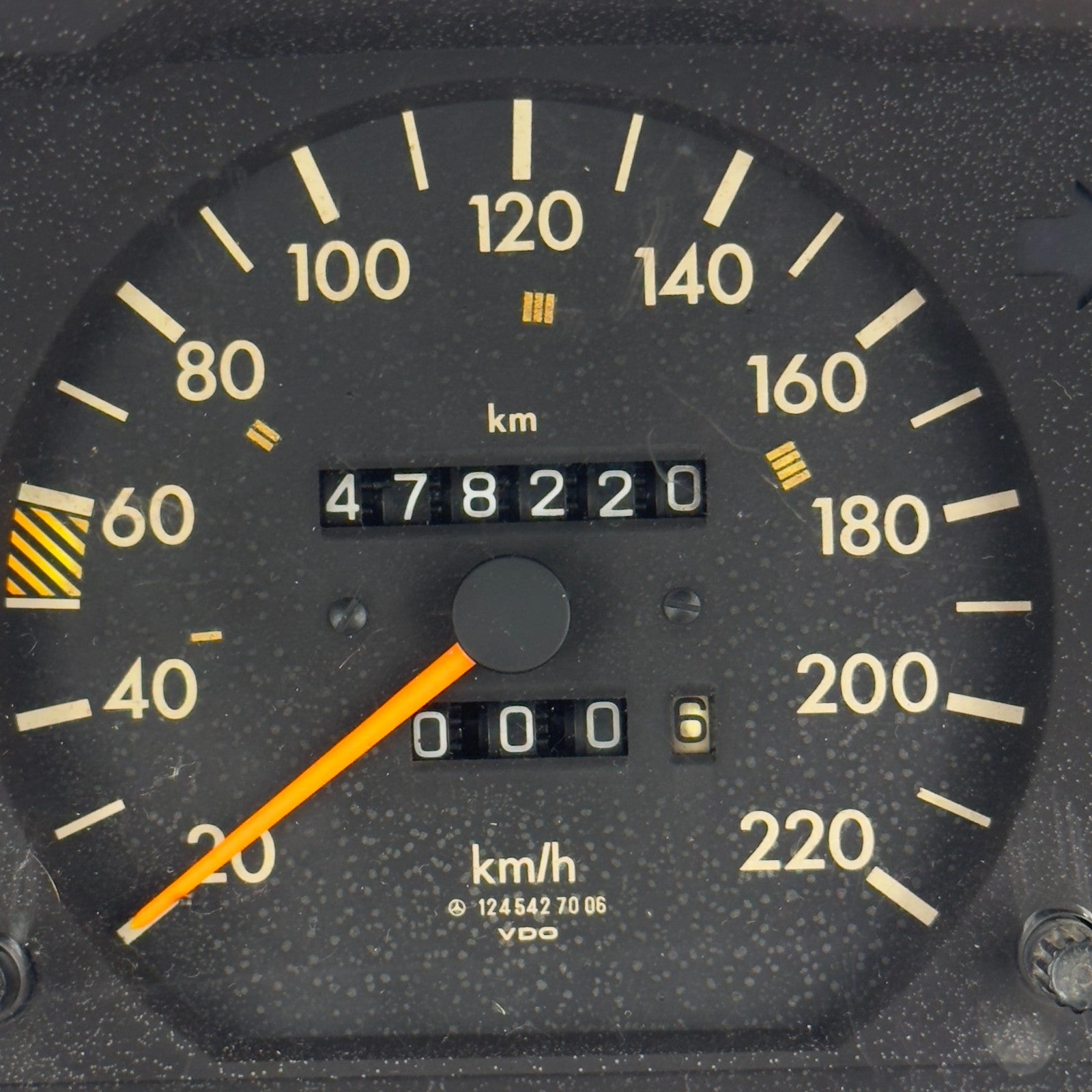 Mercedes W124 Tacho Kombiinstrument Drehzahlmesser 300D Diesel A12454270063