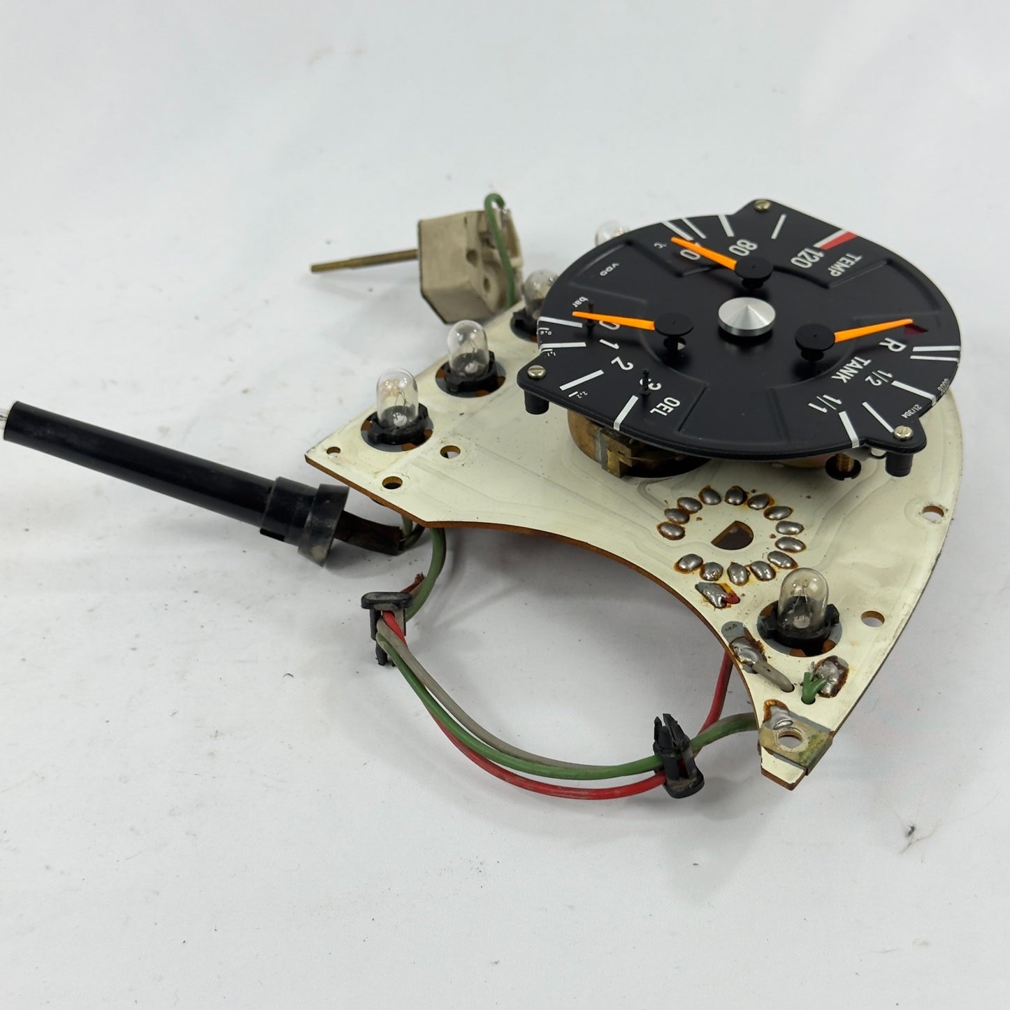 Mercedes W116 Tankanzeige Öldruck Tacho R107 Original Tacho Kombiinstrument4