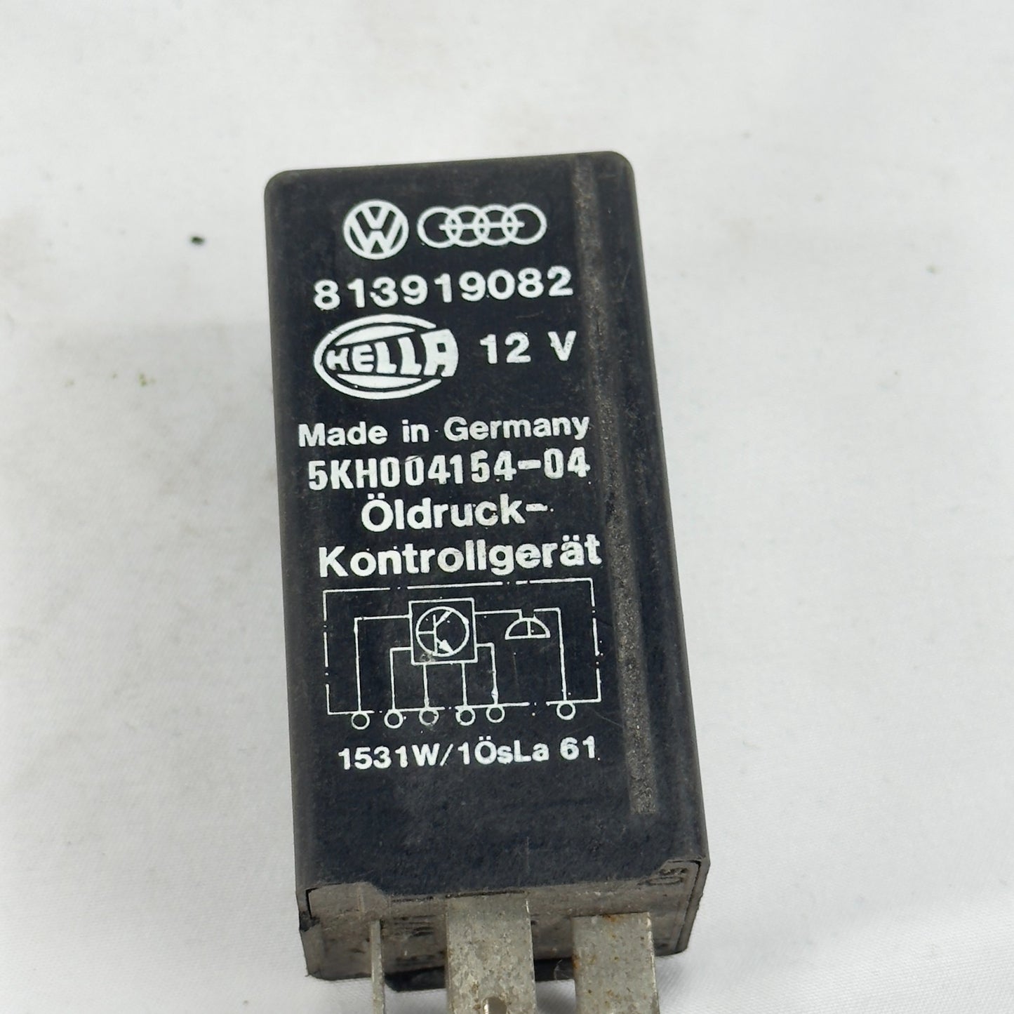 VW Relais 2 Öldruckkontrollgerät 813919082 Audi Seat Volkswagen Skoda Original5