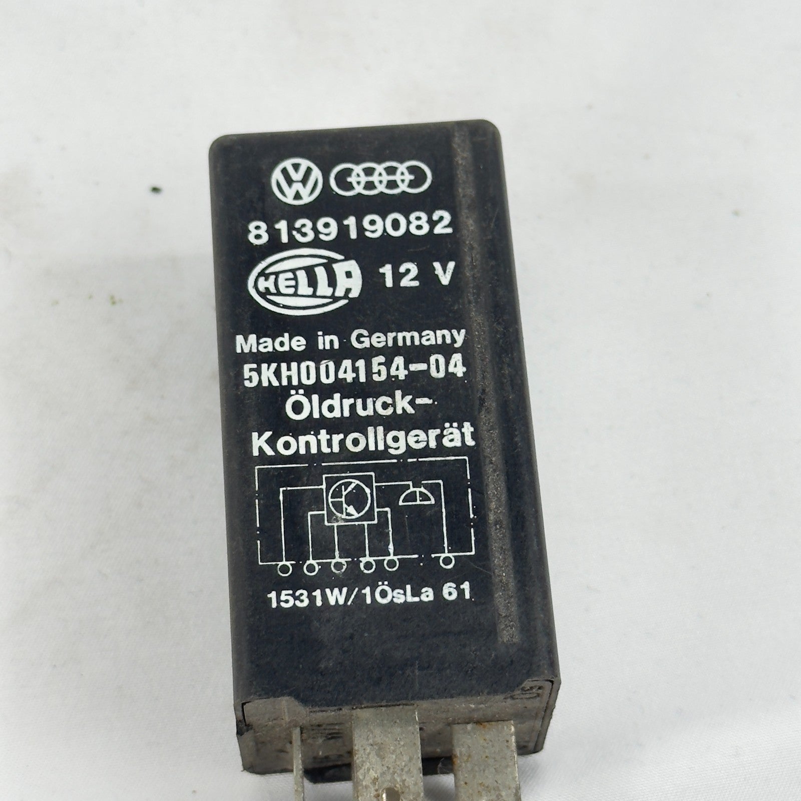 VW Relais 2 Öldruckkontrollgerät 813919082 Audi Seat Volkswagen Skoda Original5