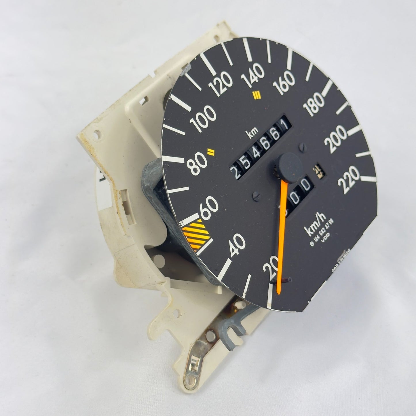 Mercedes W124 Tacho Tachometer 200 200E 230TE 4 Gang 220kmh A12454247681