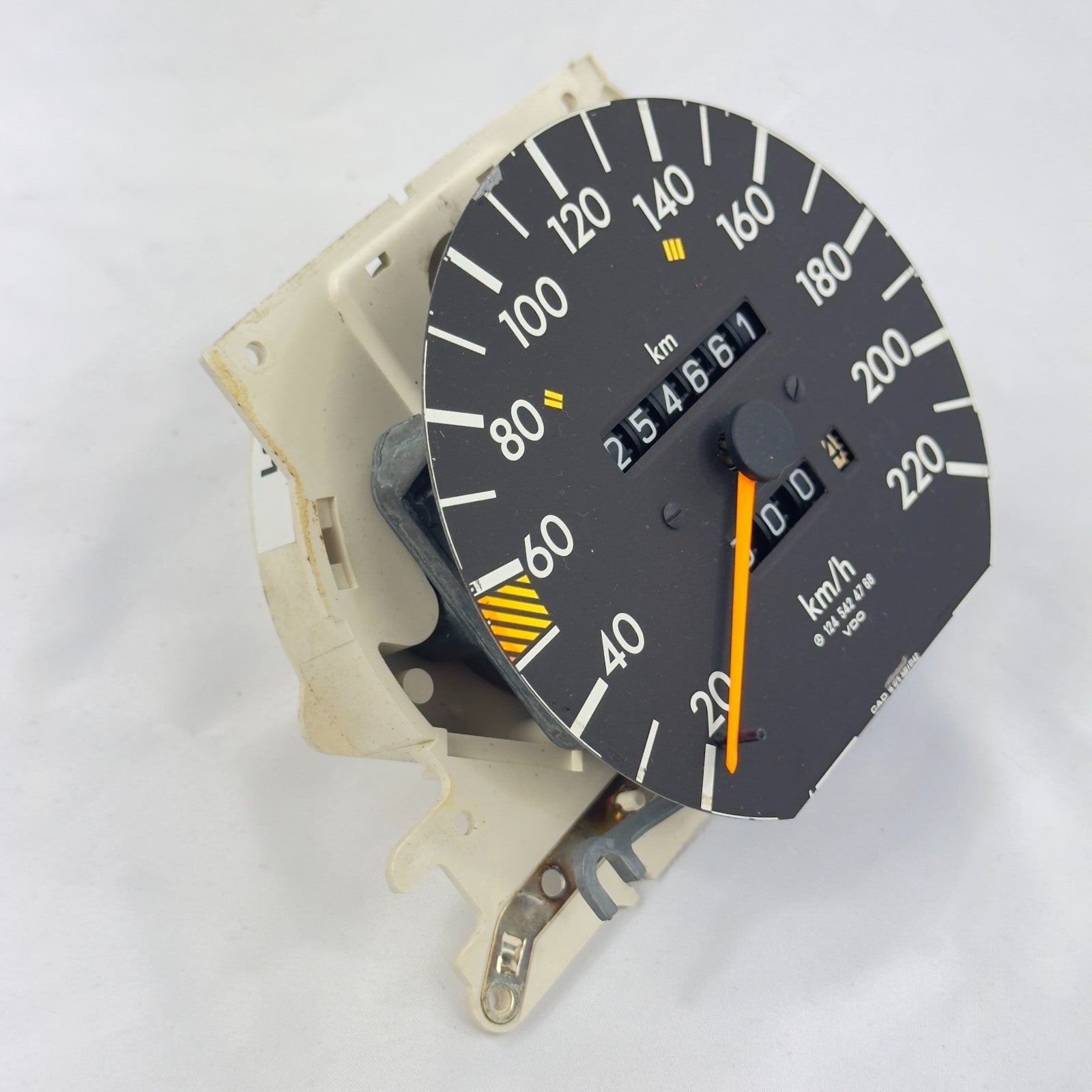Mercedes W124 Tacho Tachometer 200 200E 230TE 4 Gang 220kmh A12454247681