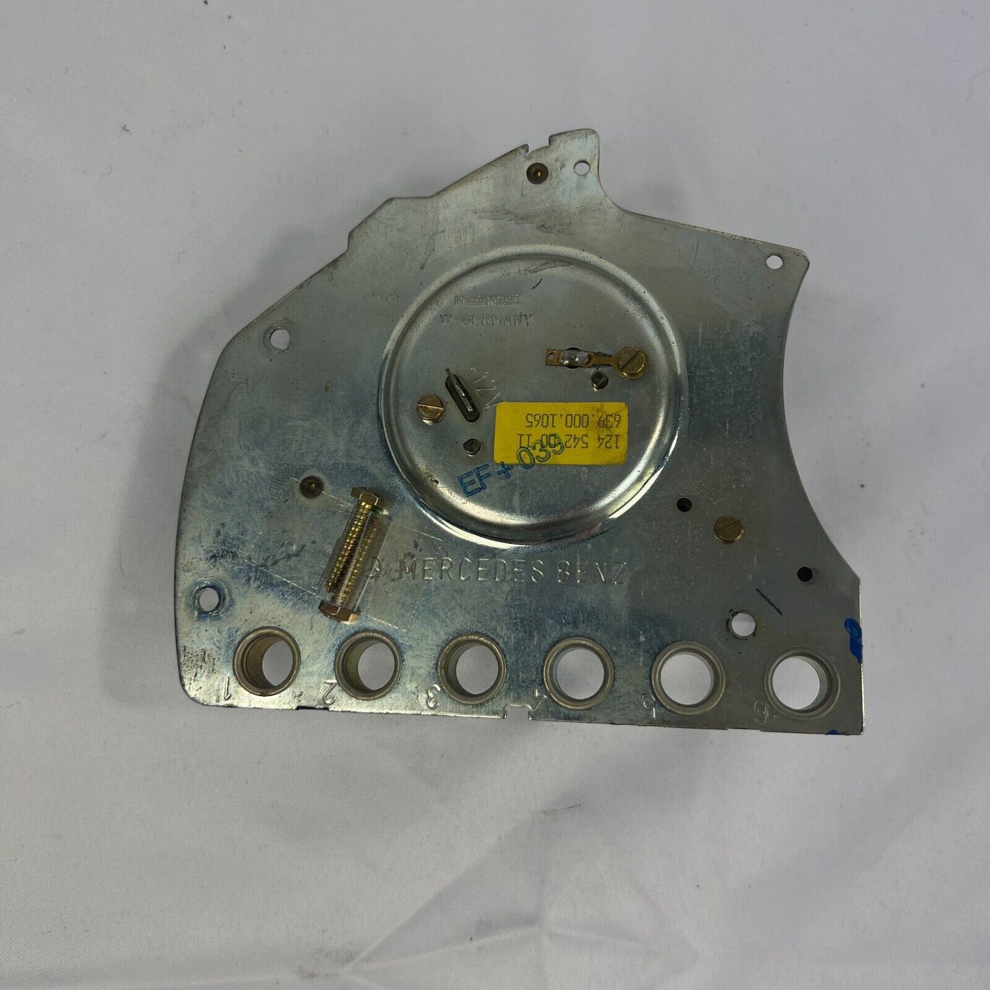 VDO Uhr Diesel Kombiinstrument W124 180kmh KI ab 1988 A1245420011 Mercedes-Benz