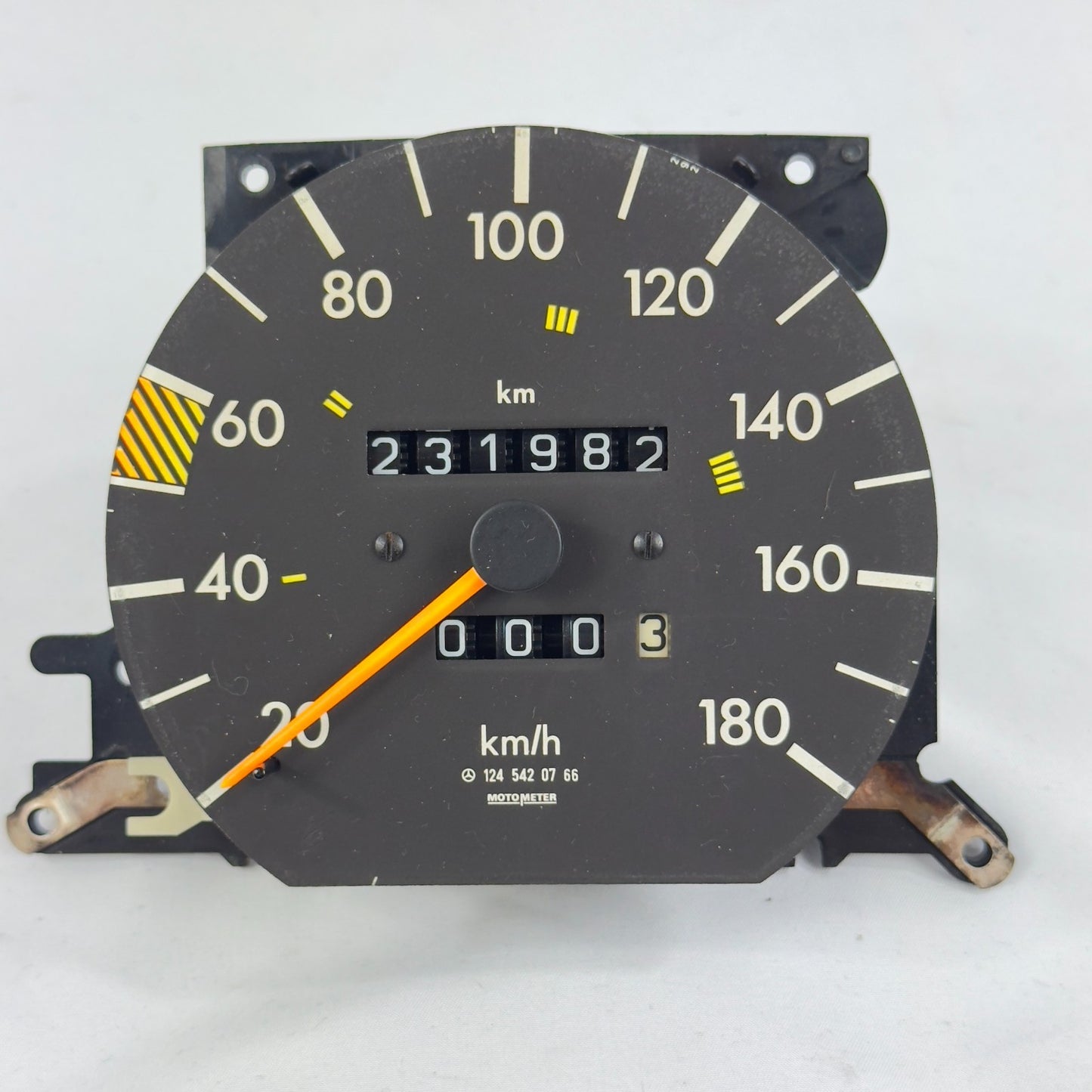 Mercedes W124 Tacho Tachometer Diesel E 200D 200TD 5 Gang VDO 180kmh 1245420766 – Bild 1