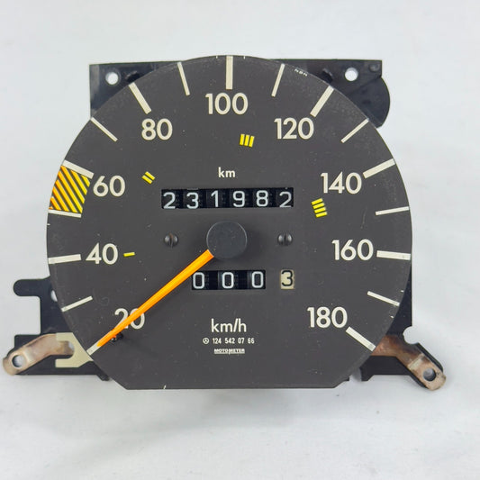Mercedes W124 Tacho Tachometer Diesel E 200D 200TD 5 Gang VDO 180kmh 1245420766 – Bild 1