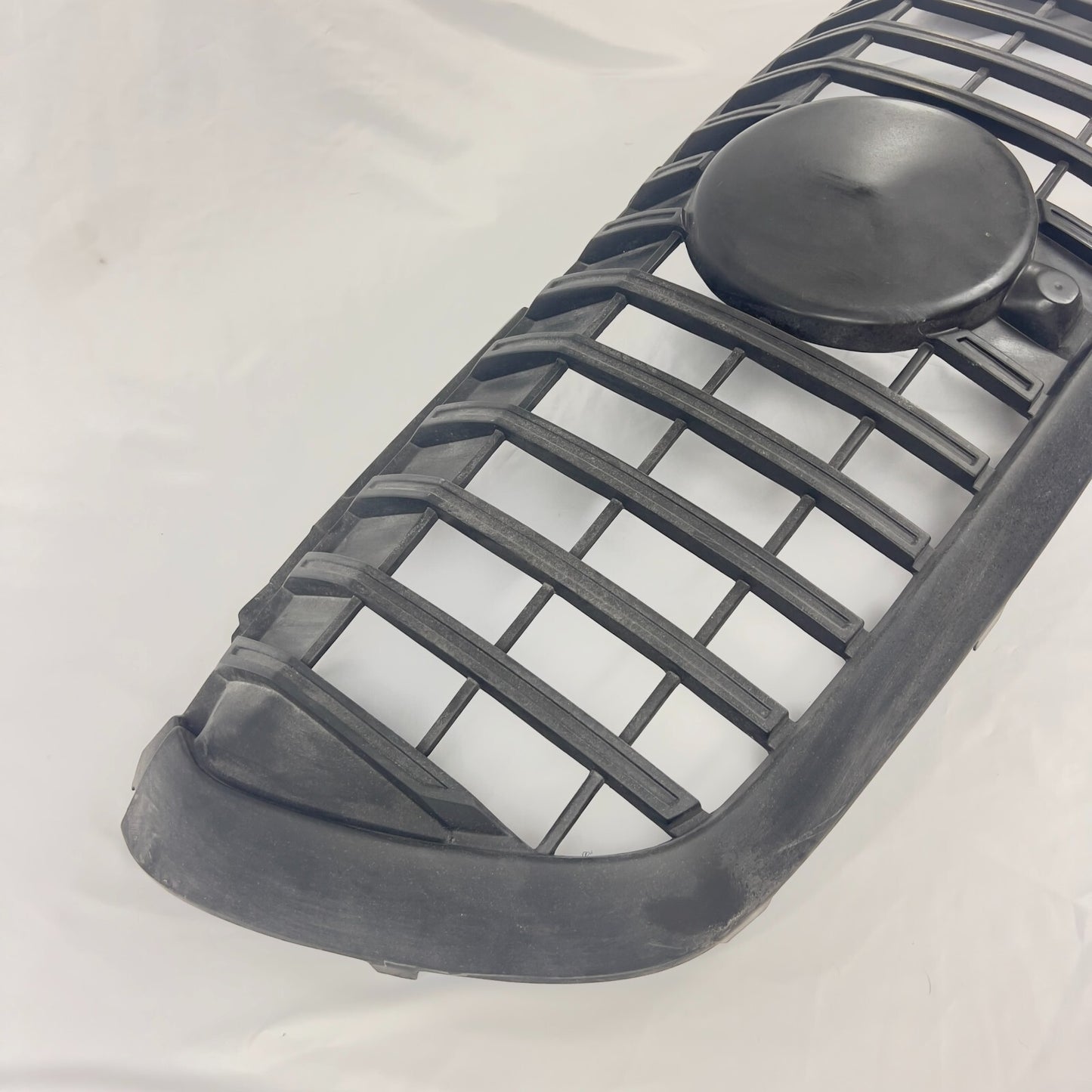 Gitter Kühlergrill Beplankung Motorhaube Schutzgitter Halter Mercedes Nachbau – Bild 10