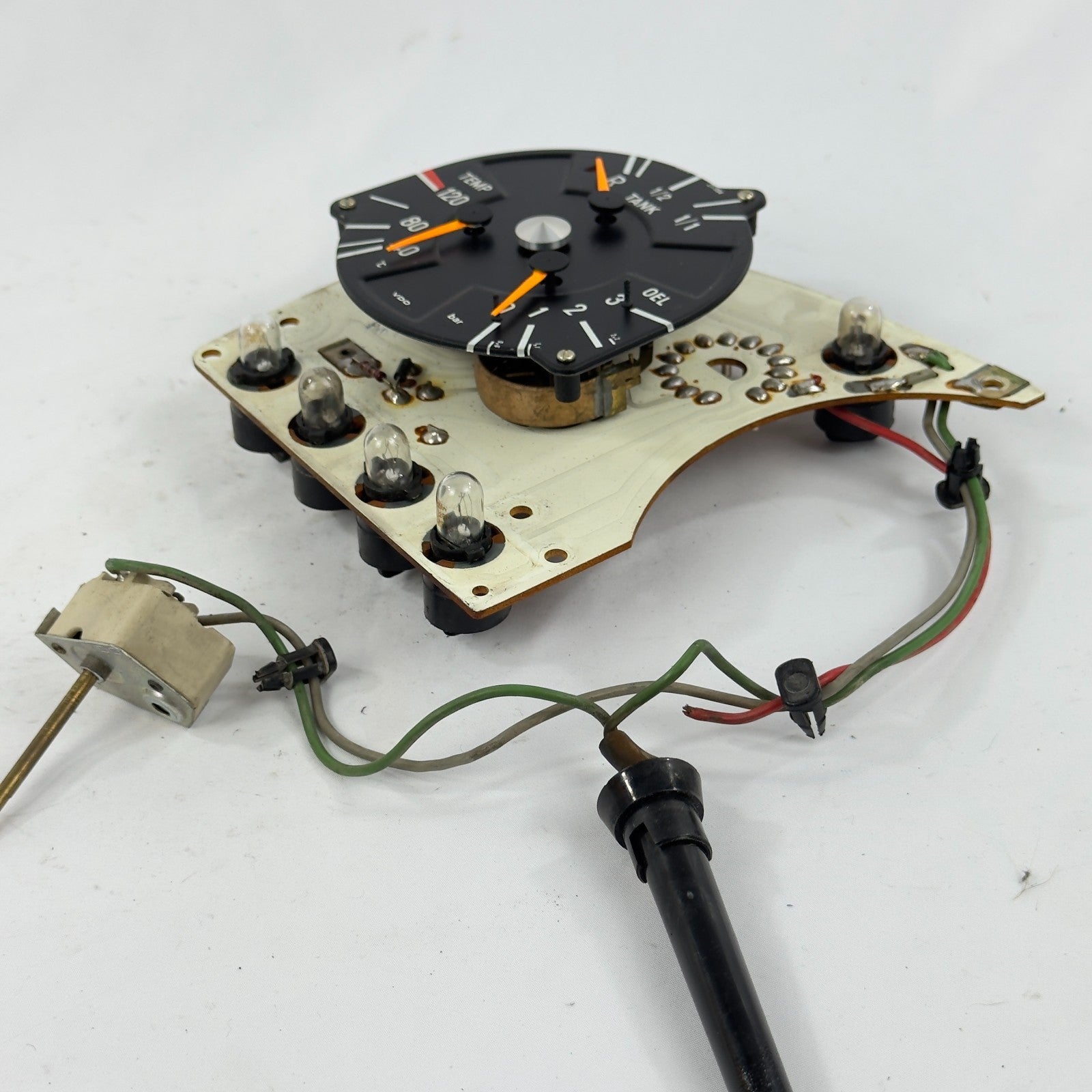 Mercedes W116 Tankanzeige Öldruck Tacho R107 Original Tacho Kombiinstrument5