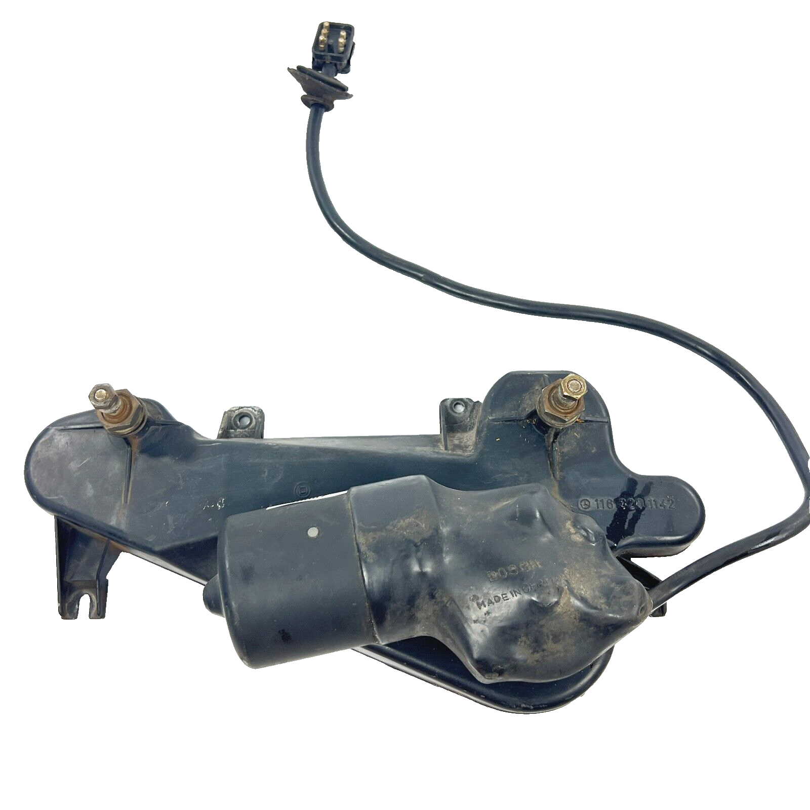 Scheibenwischmotor Motor Gestänge Scheibenwischer komplett A1168201142 Mercedes – Bild 1