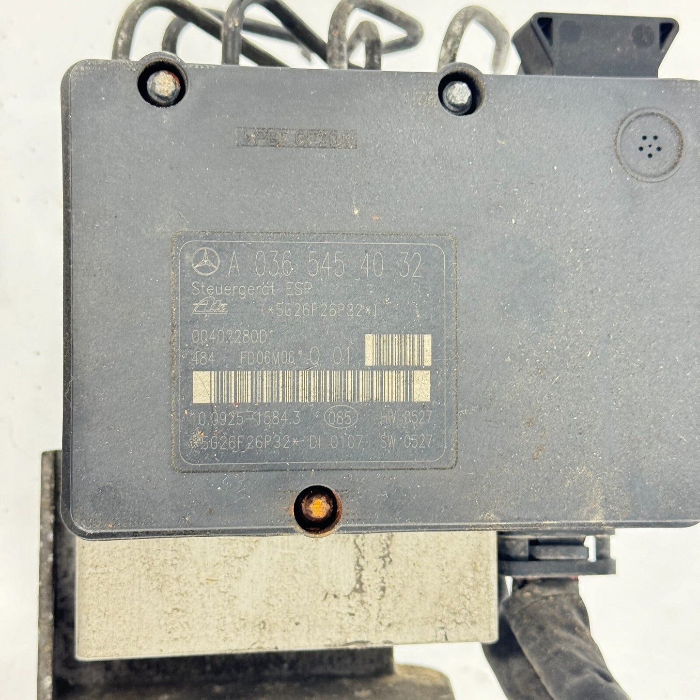 Mercedes ABS Steuergerät ESP Hydraulikblock A0064310312 ATE – Bild 3