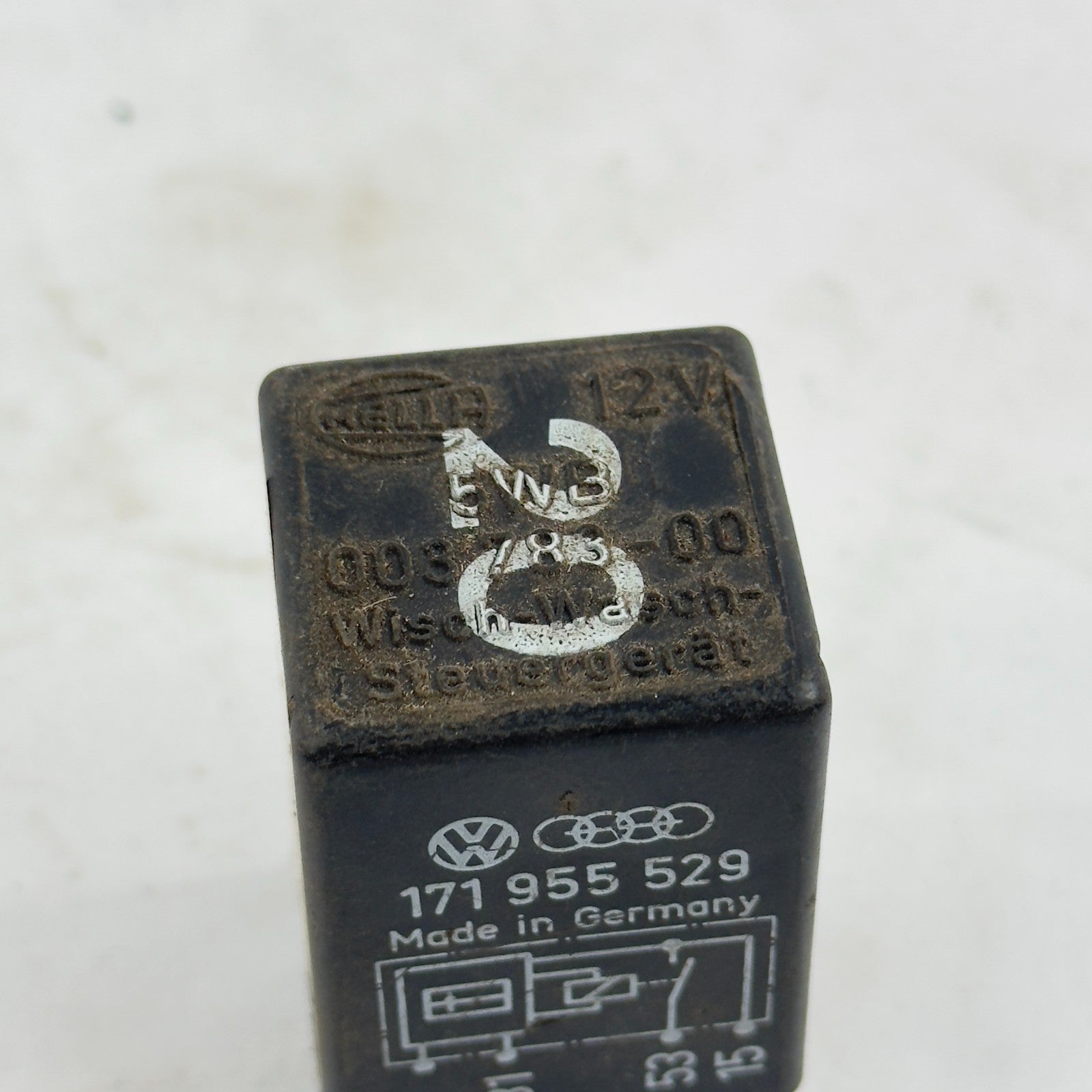 VW Relais 20 Wischer Relais 171955529 Audi Seat Volkswagen Skoda Original5